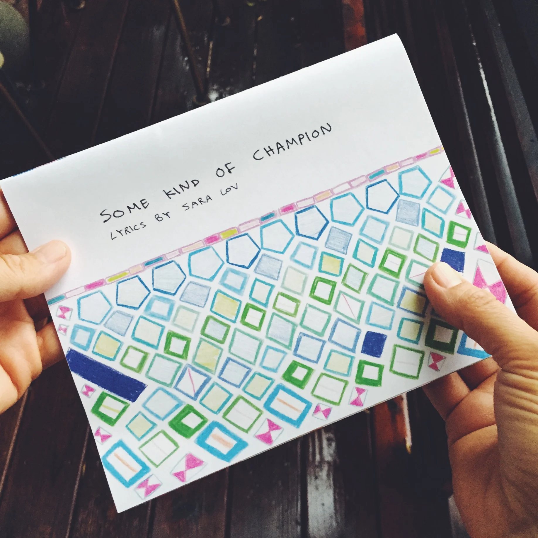 Lyric Booklet - limited edition