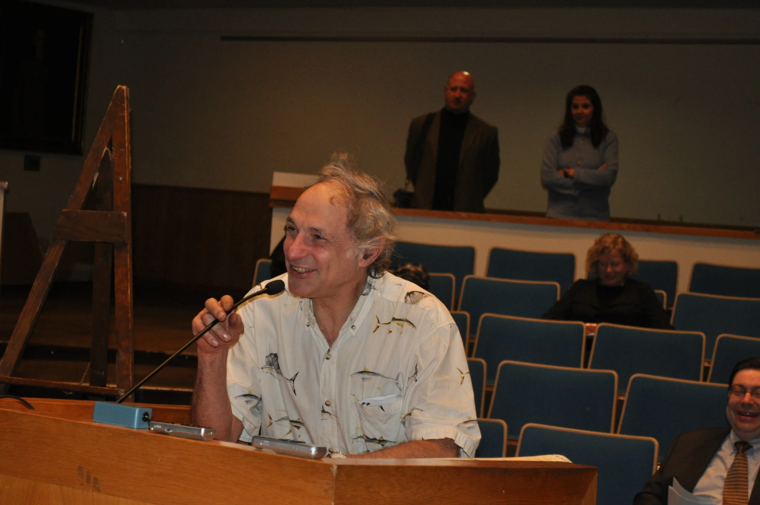 Karpen Barred From Town Hall