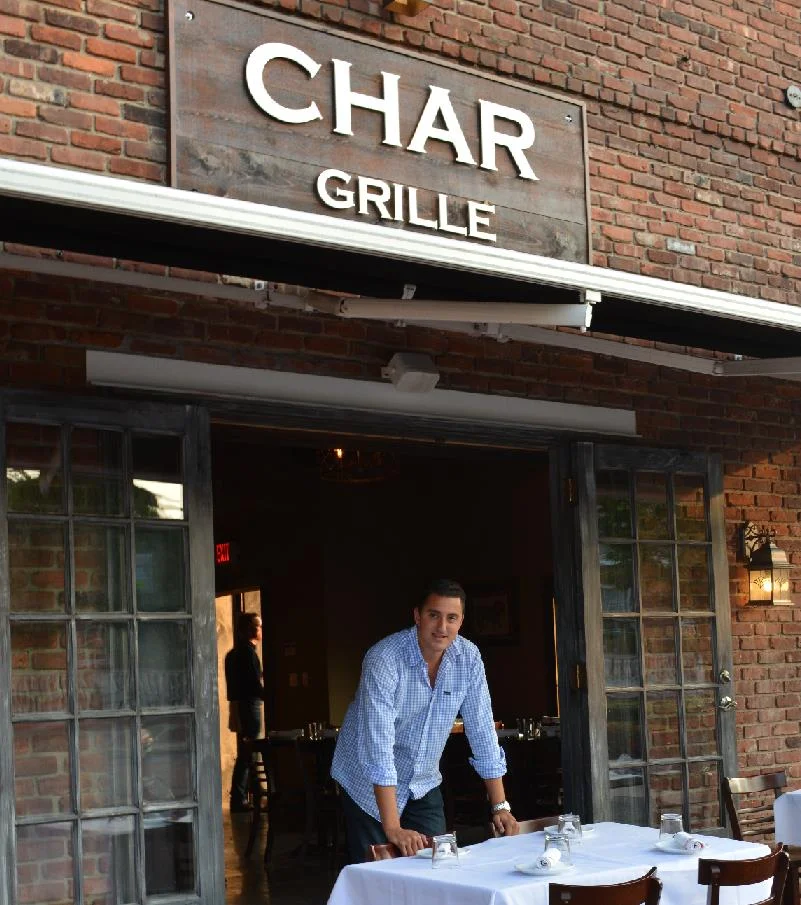 Char Grille Fills Restaurant Niche