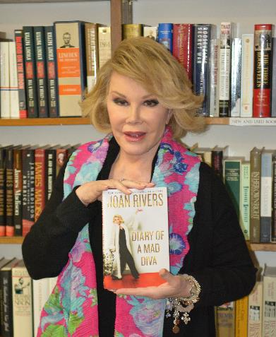 Joan Rivers Gives Huntington A Double Dose