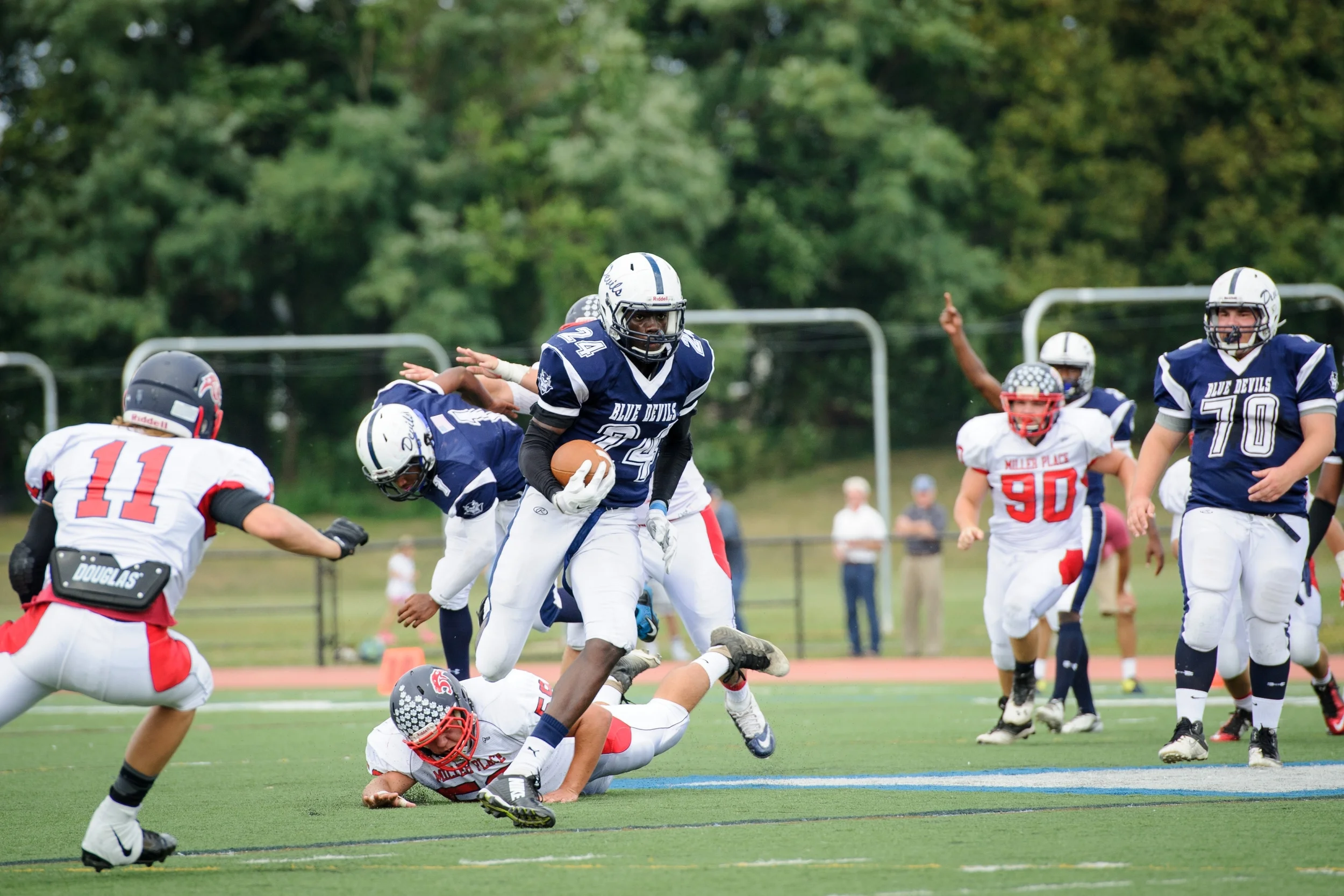 Spirited Homecoming Despite Blue Devils’ Loss