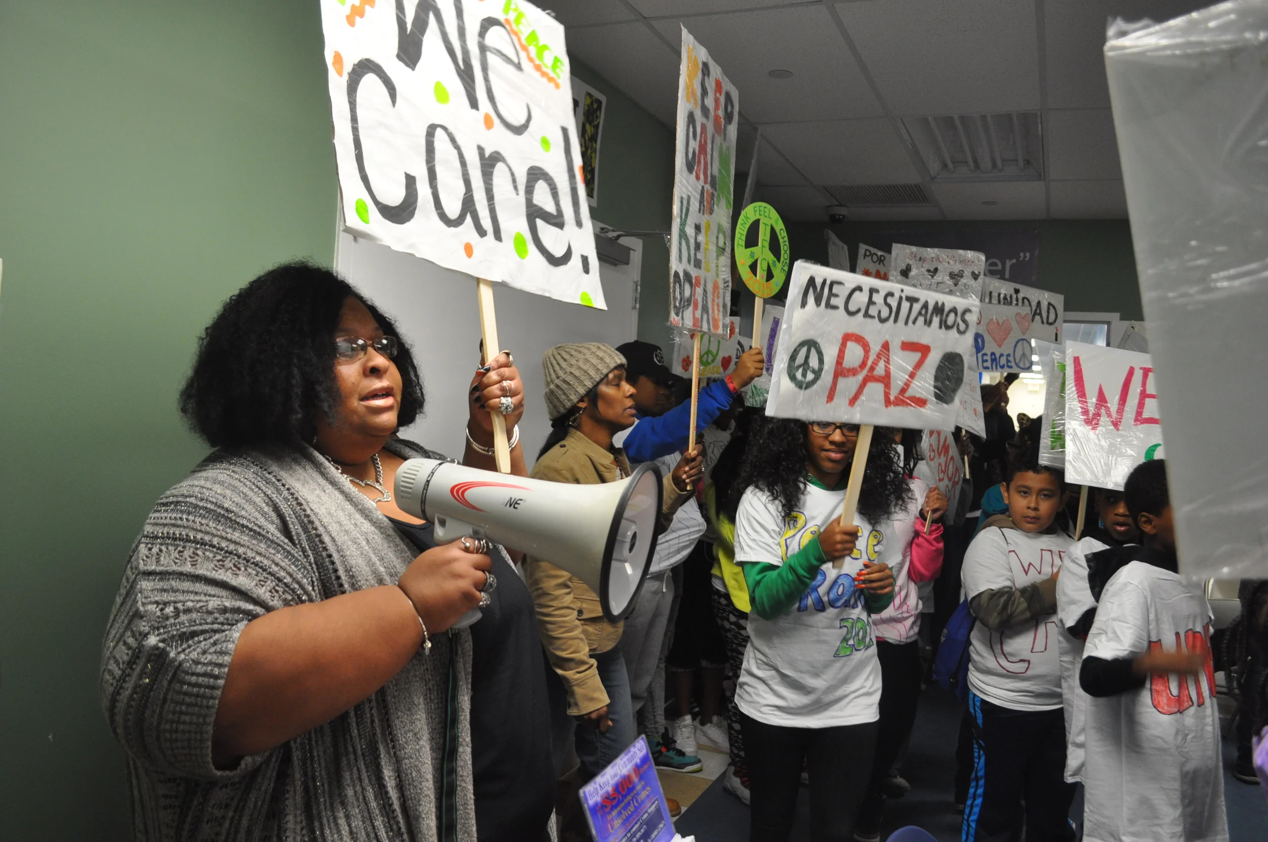 At Peace Rally, ‘It’s All About Love’