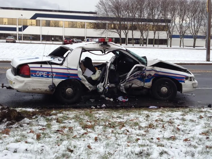 Three Car Crashes Blamed On Ice