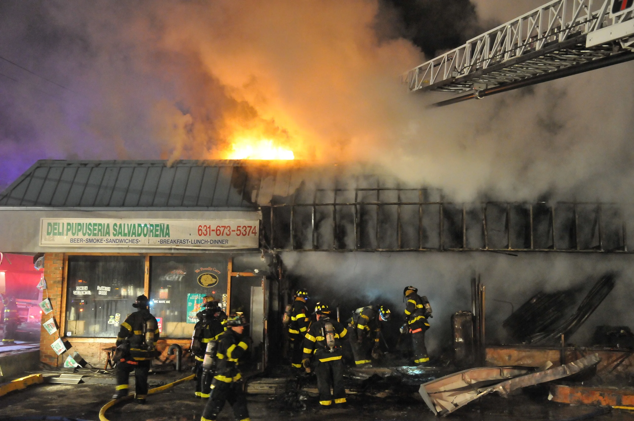 Fire Guts Five Jericho Turnpike Shops