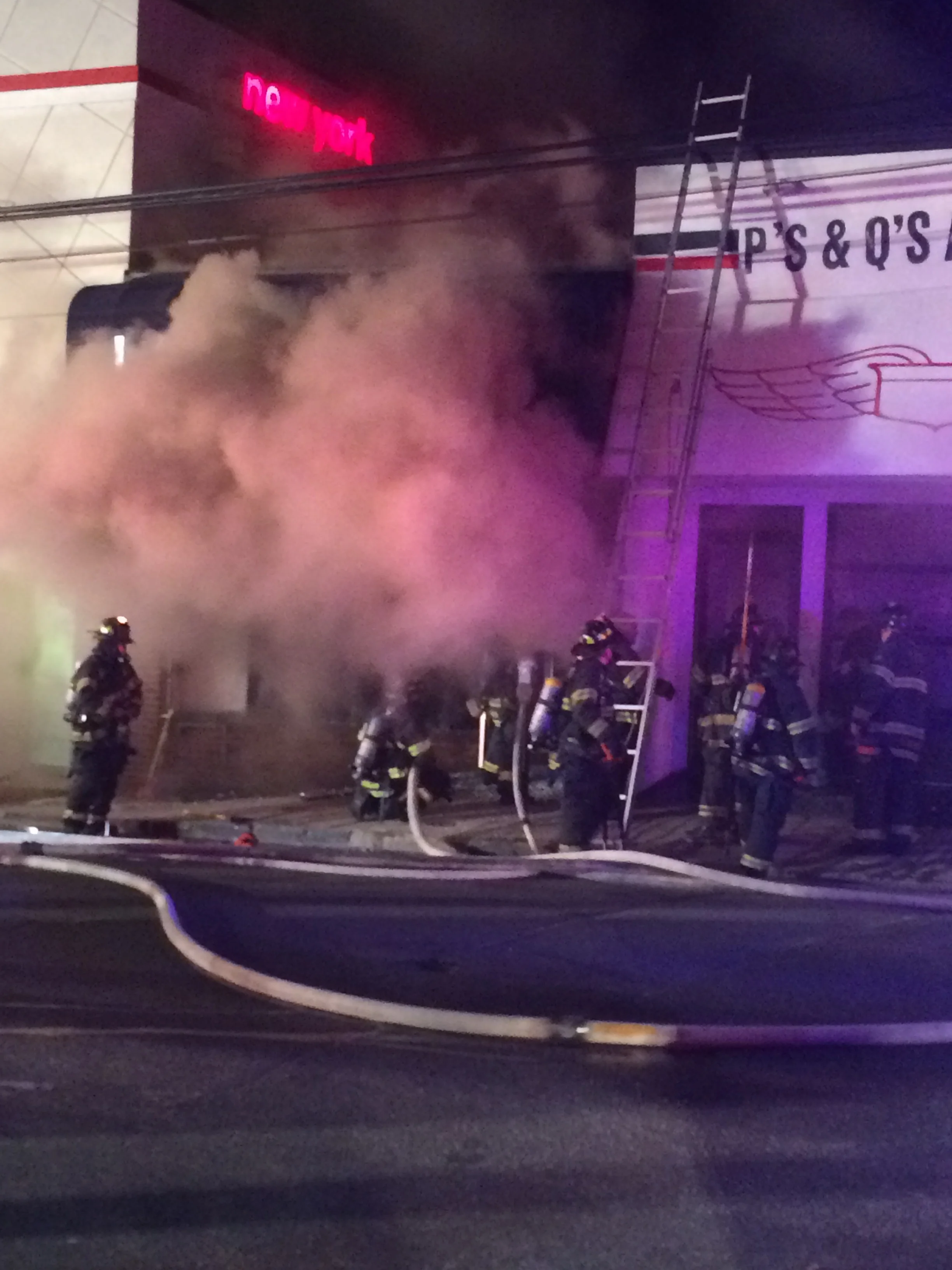 Smoky Fire Damages New St. Businesses