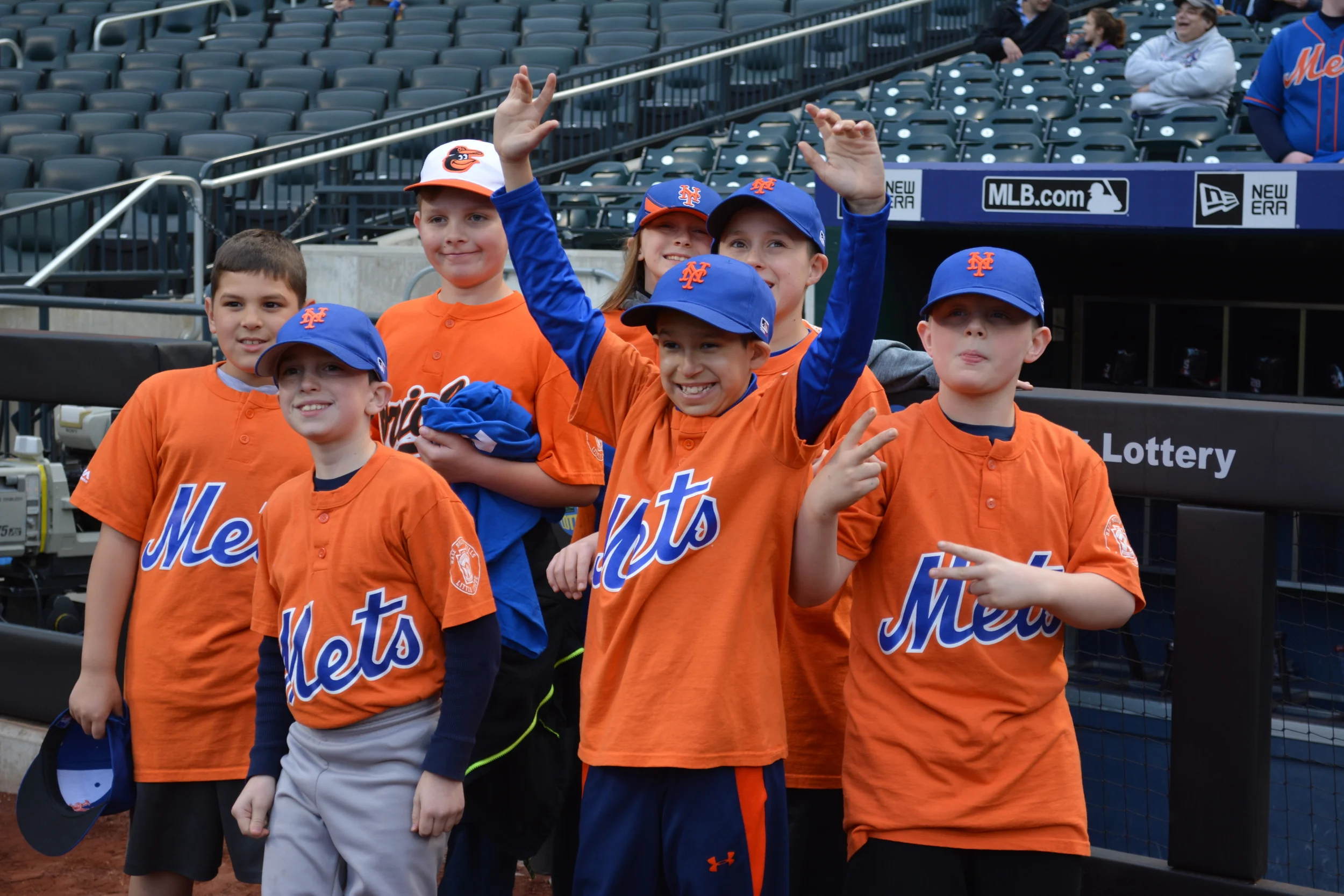 Half Hollow Hills Little League Takes To Citi Field