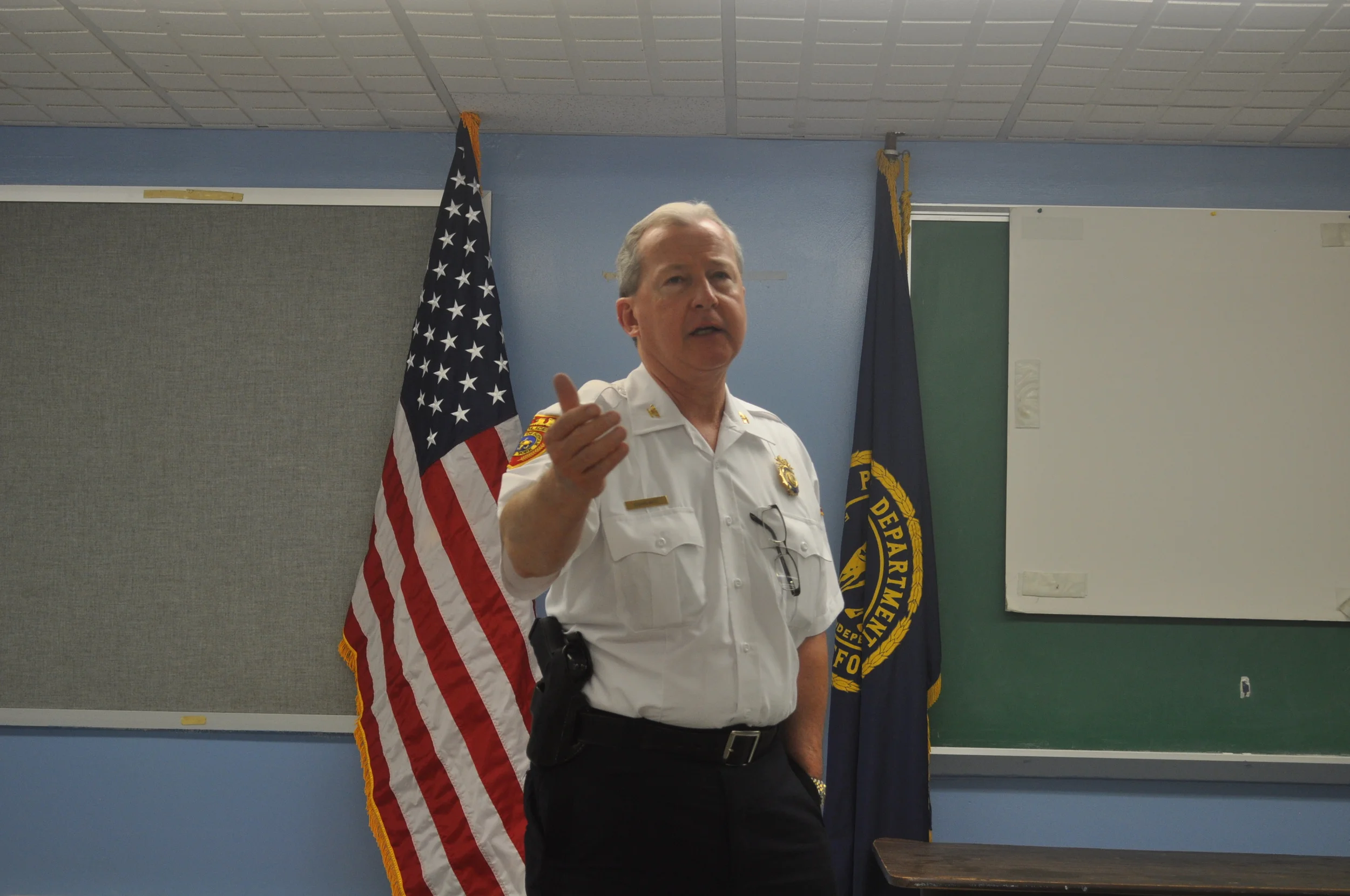 After 36 Years, Top Cop To Retire