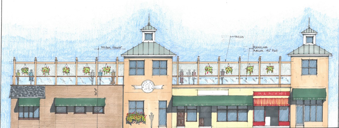 Skipper’s Pub owners Paul and Marie Gallowitsch are hoping to soon add rooftop dining and a rooftop bar.