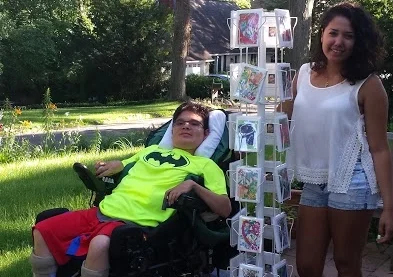 Disabled Artist’s Works Hit The Web