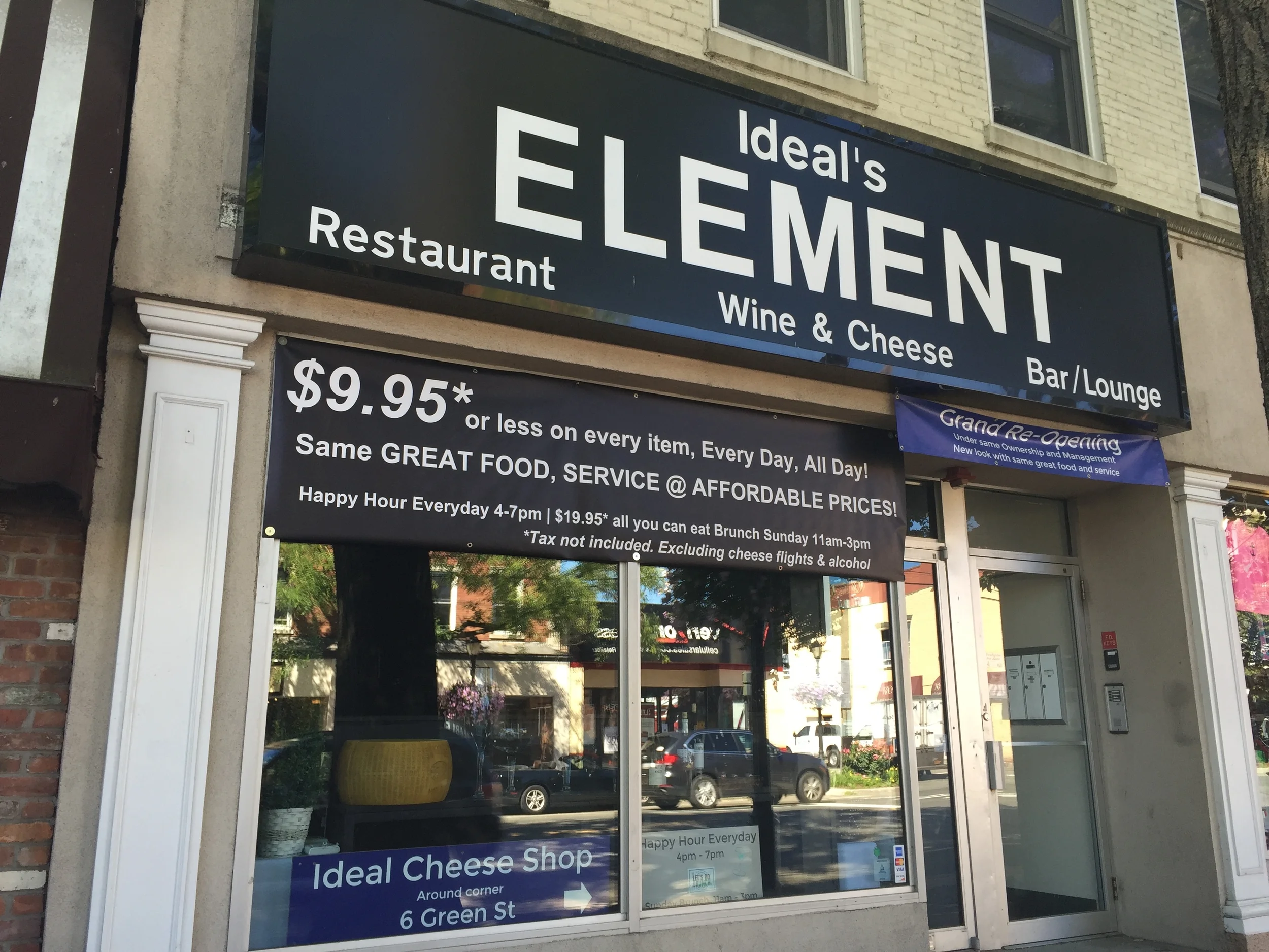 Ideal’s Element To Close Sunday