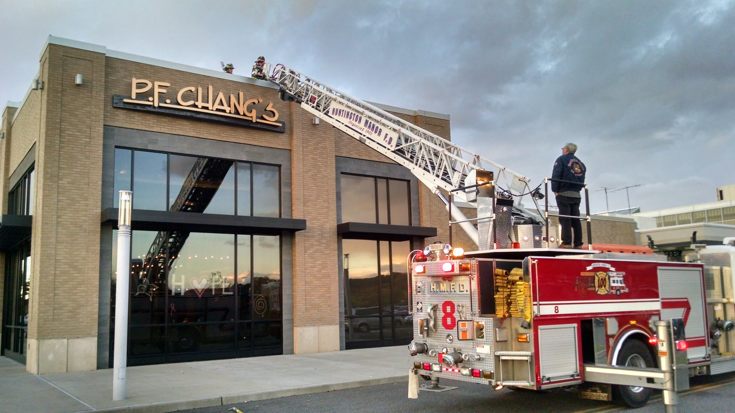 Smoke Fills P.F. Chang’s