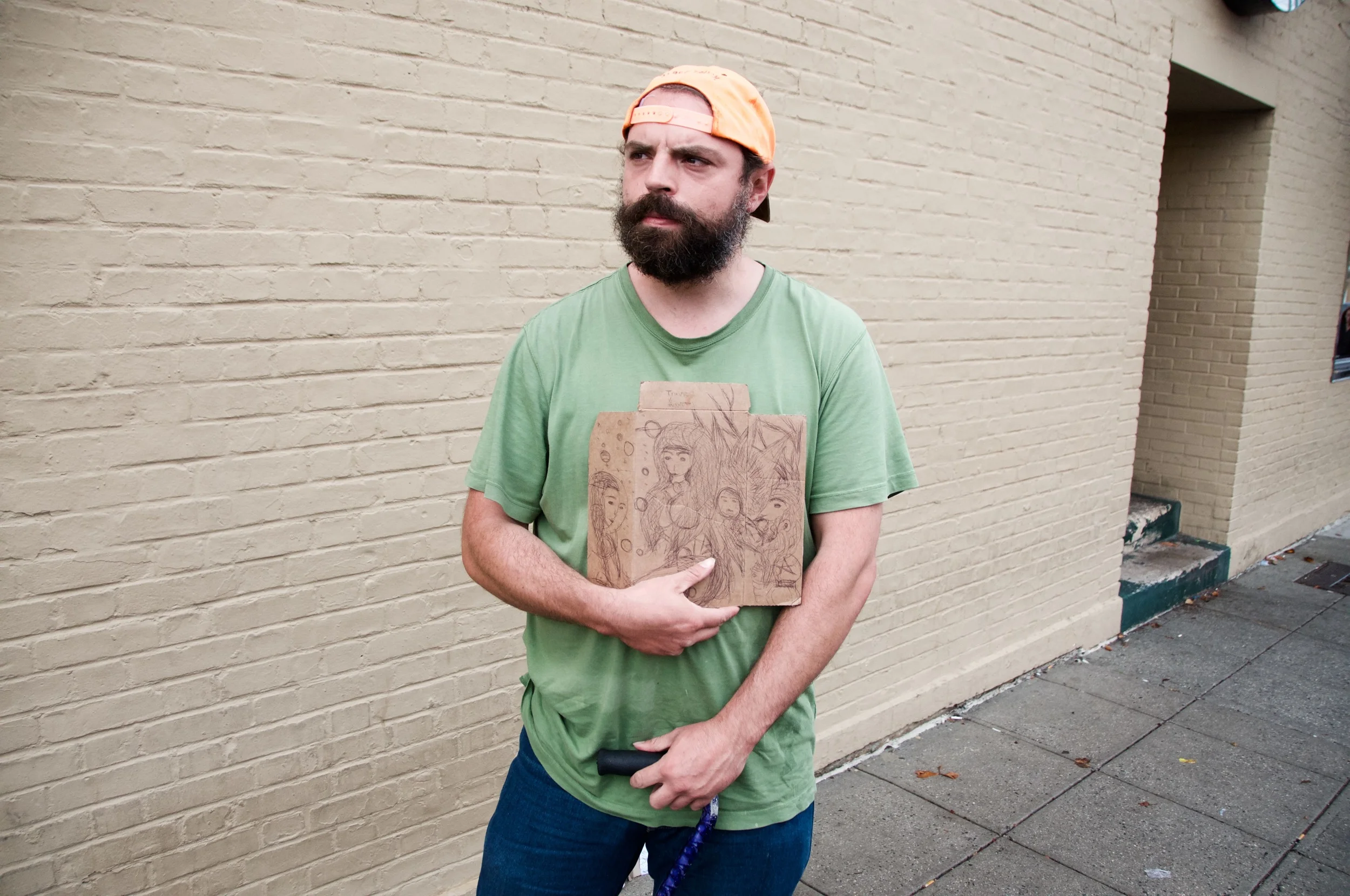 Street Artist Cuts His Own Path In Town