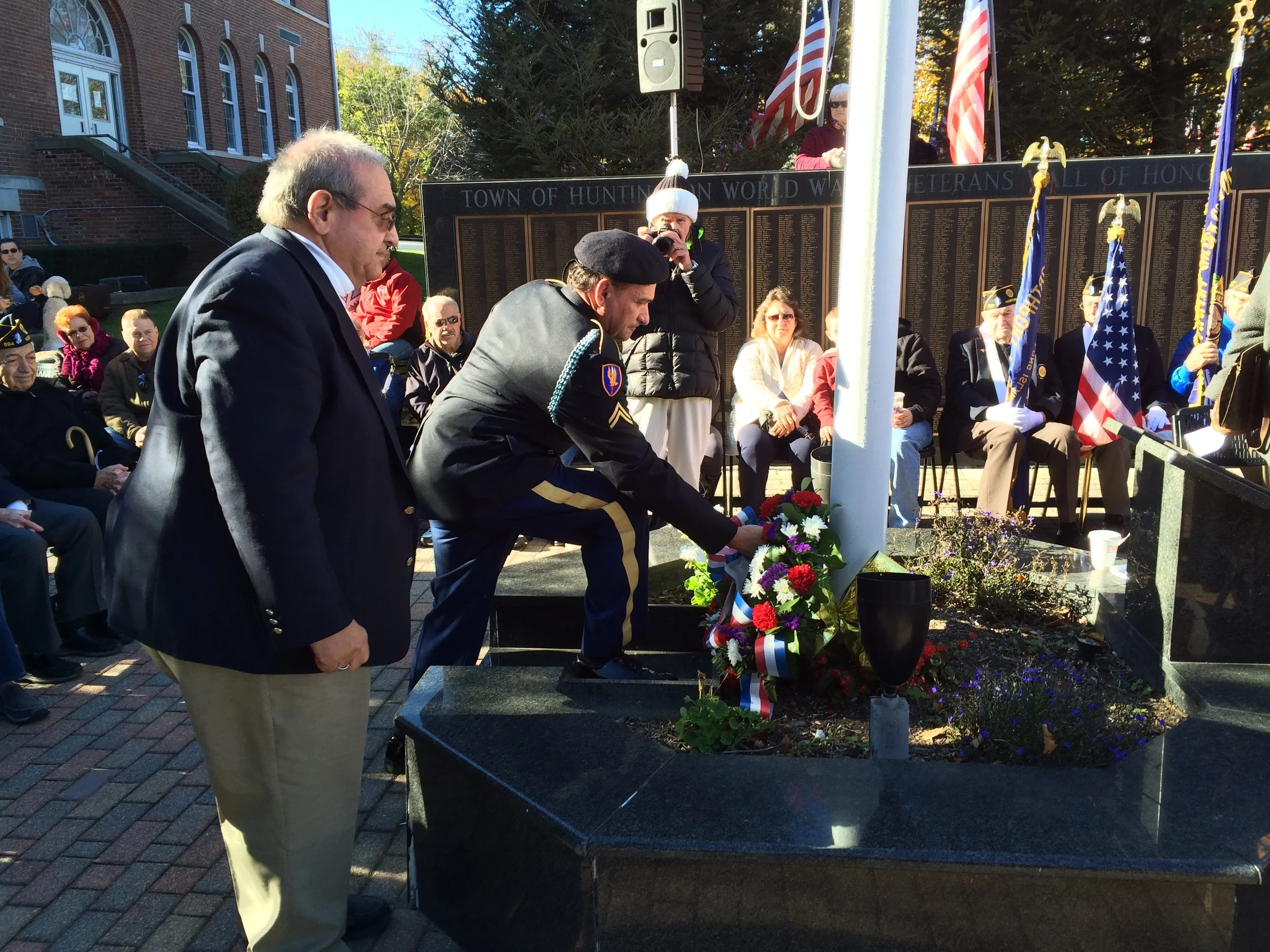 Town Honors Veterans At Ceremony
