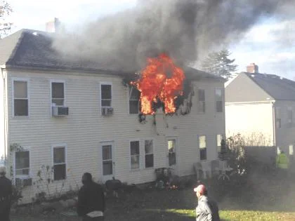 Fire Displaces Apartment Residents