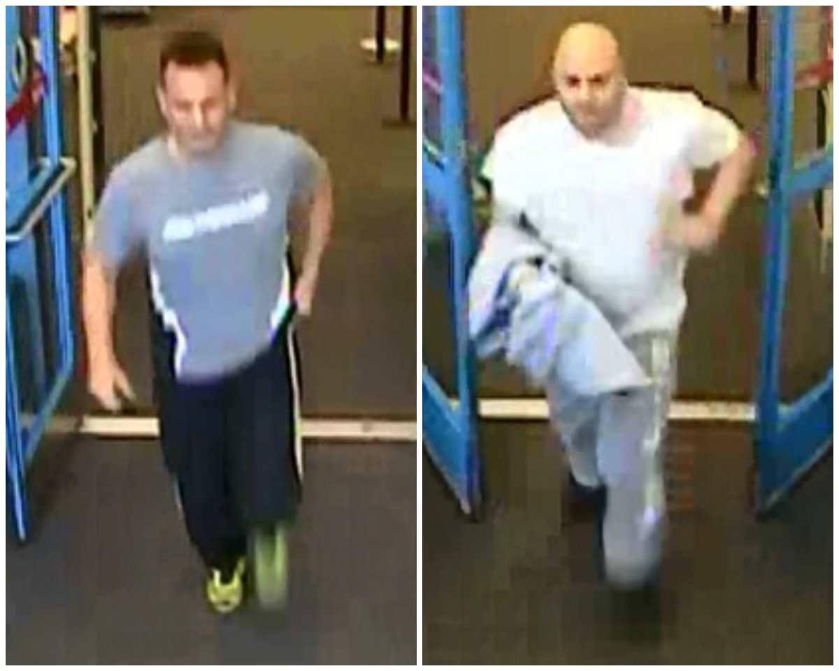 Police said the two men, pictured above, entered the Target at 4 Henry St. in Commack at around 1:45 p.m. Nov. 7 and stole $135 worth of beer, then assaulted an employee.