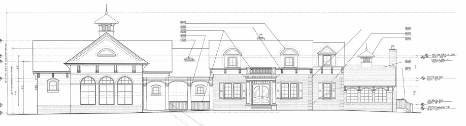 A site rendering calls for a two-floor winery barn, cold food preparation area, tasting rooms and a catering operation.