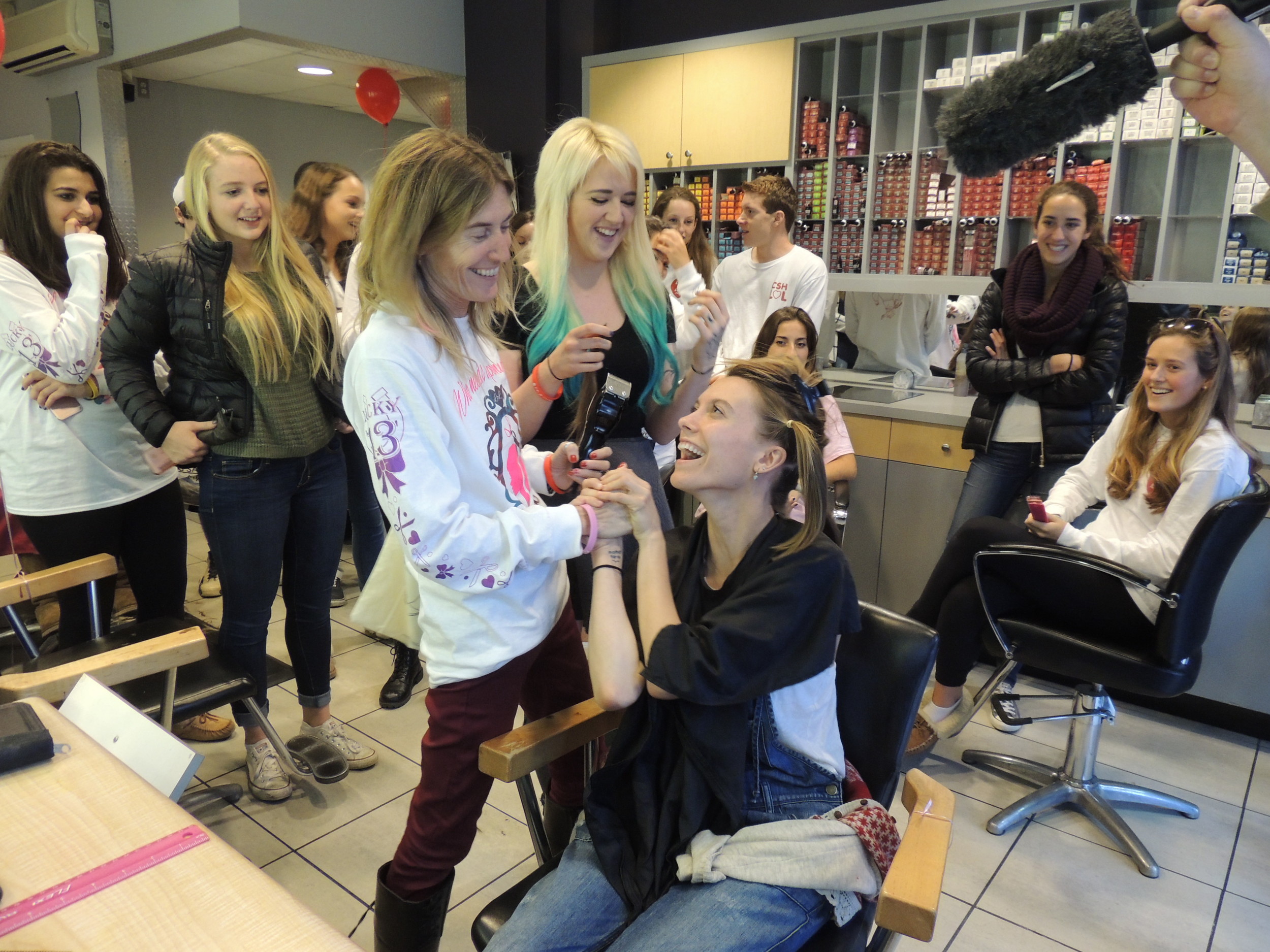 Students Donate Locks With Love For A Cause Long Islander News