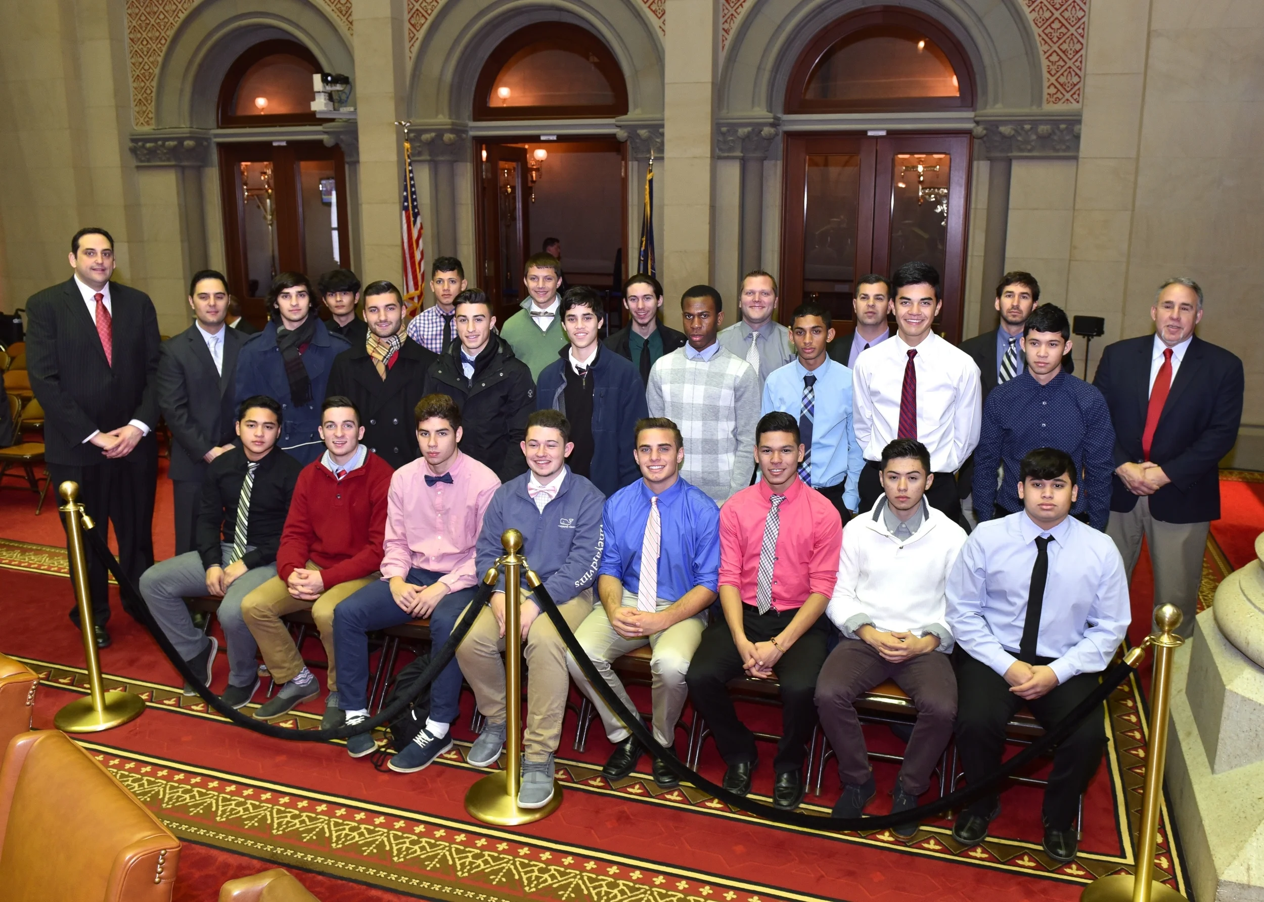 State Champion Wildcats Honored In Albany