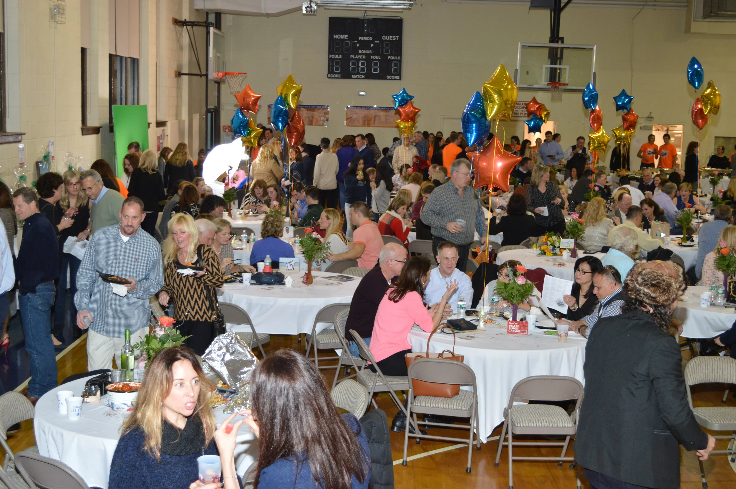 More than 350 people attended the “Bongiorno Blast” on Saturday, raising $68,000 to help pay for John and Michele Bongiorno’s medical bills. (Photo by Alan Pearlman)