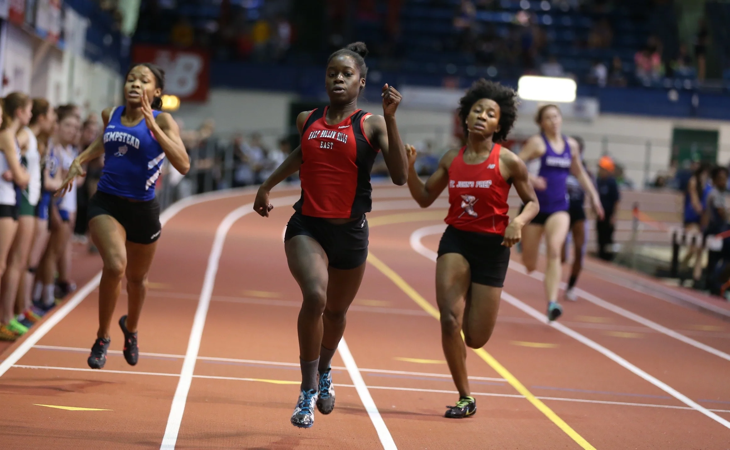 Hills East Senior Sets Records In 300-Meter Race