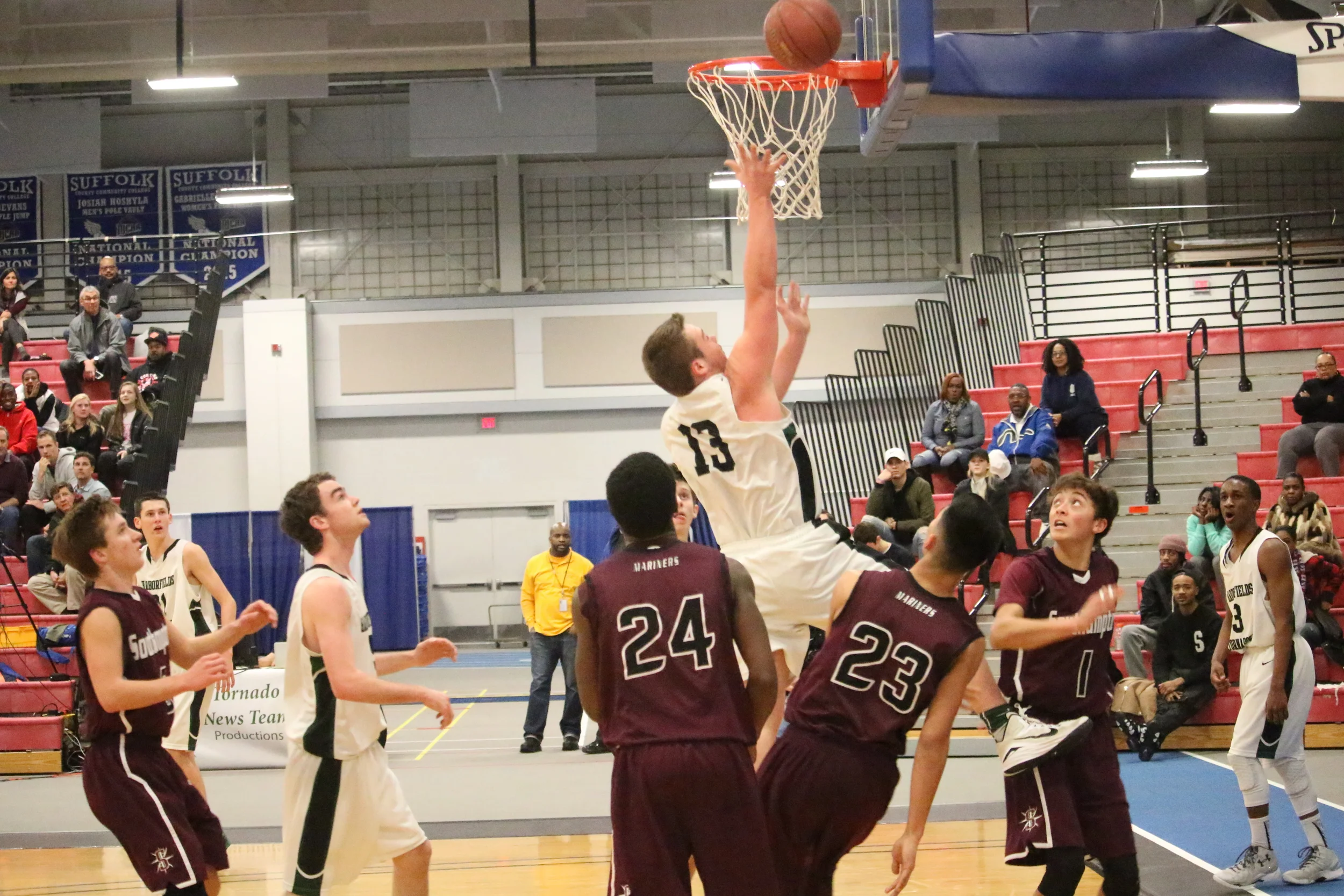 Tornadoes Are Suffolk Hoops Champs