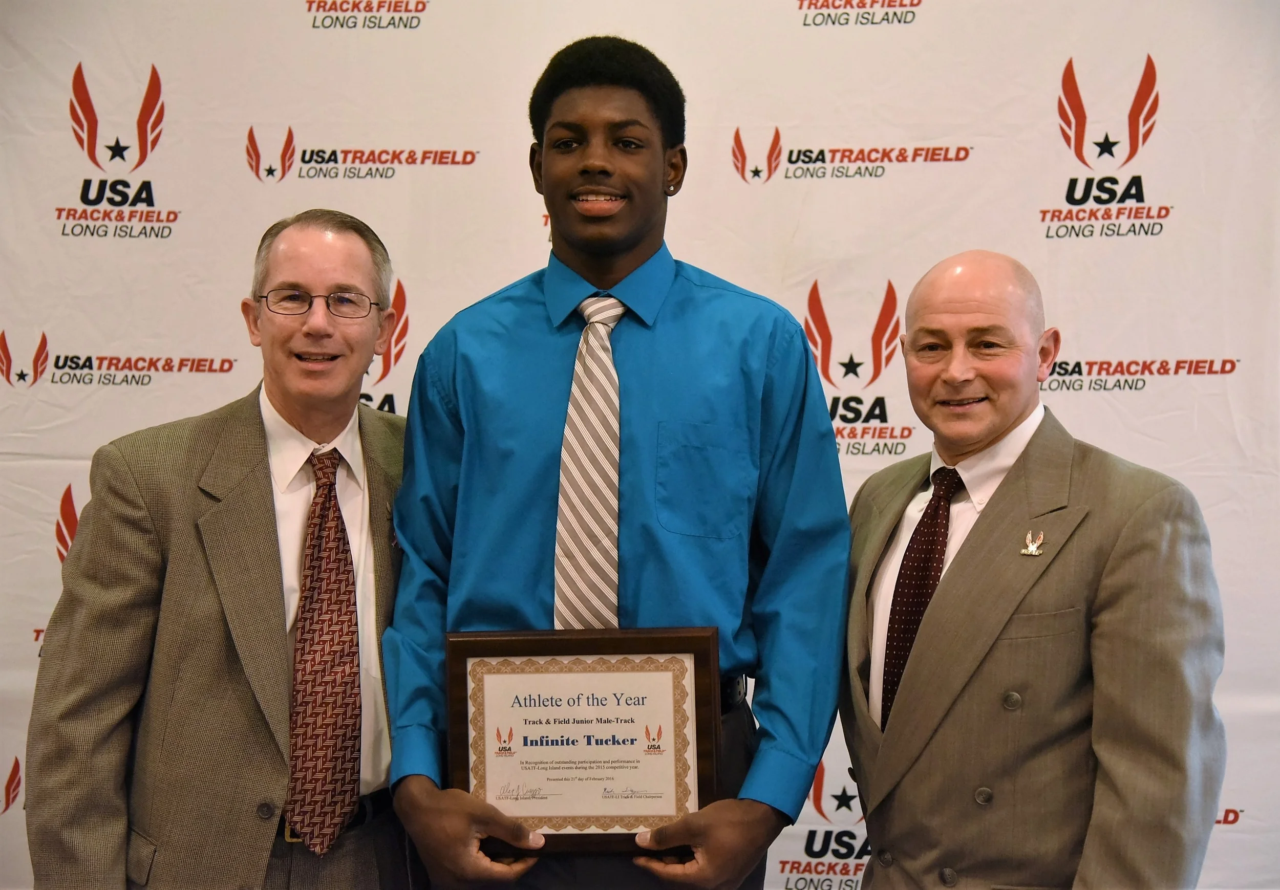 Huntington Track Star, Coach Honored