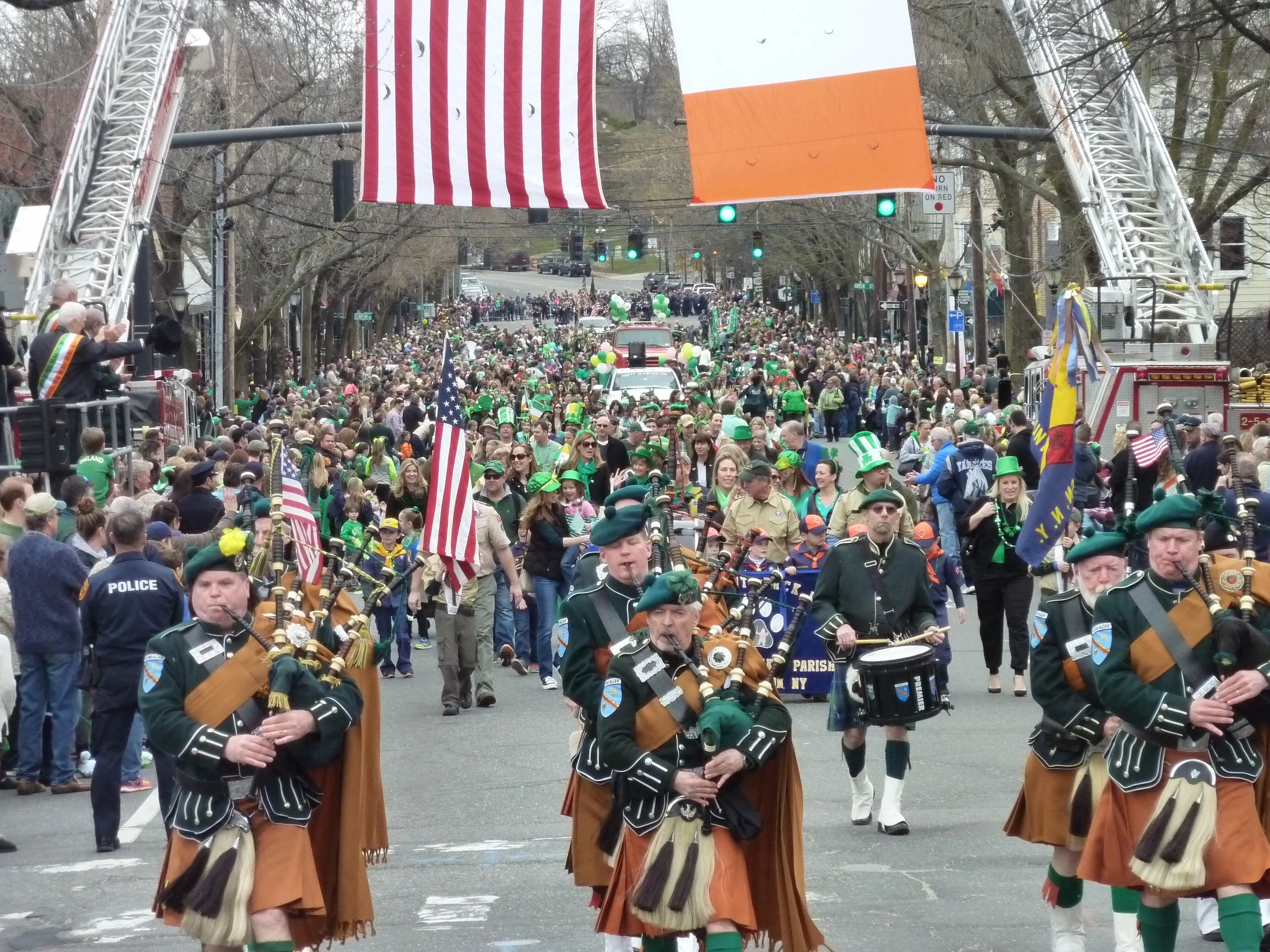 Annual St. Patrick’s Parade Paints Huntington’s Streets Green