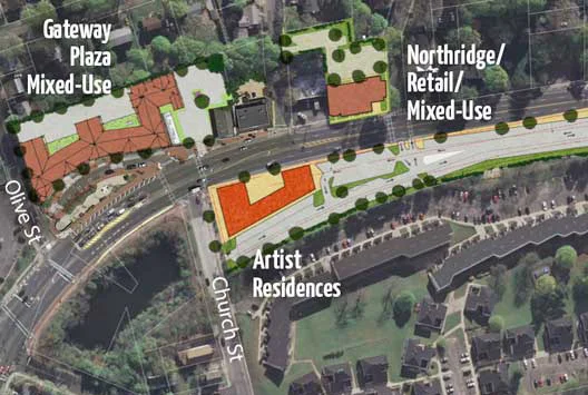 Renaissance Downtowns Needs Variances For Northridge Project 	