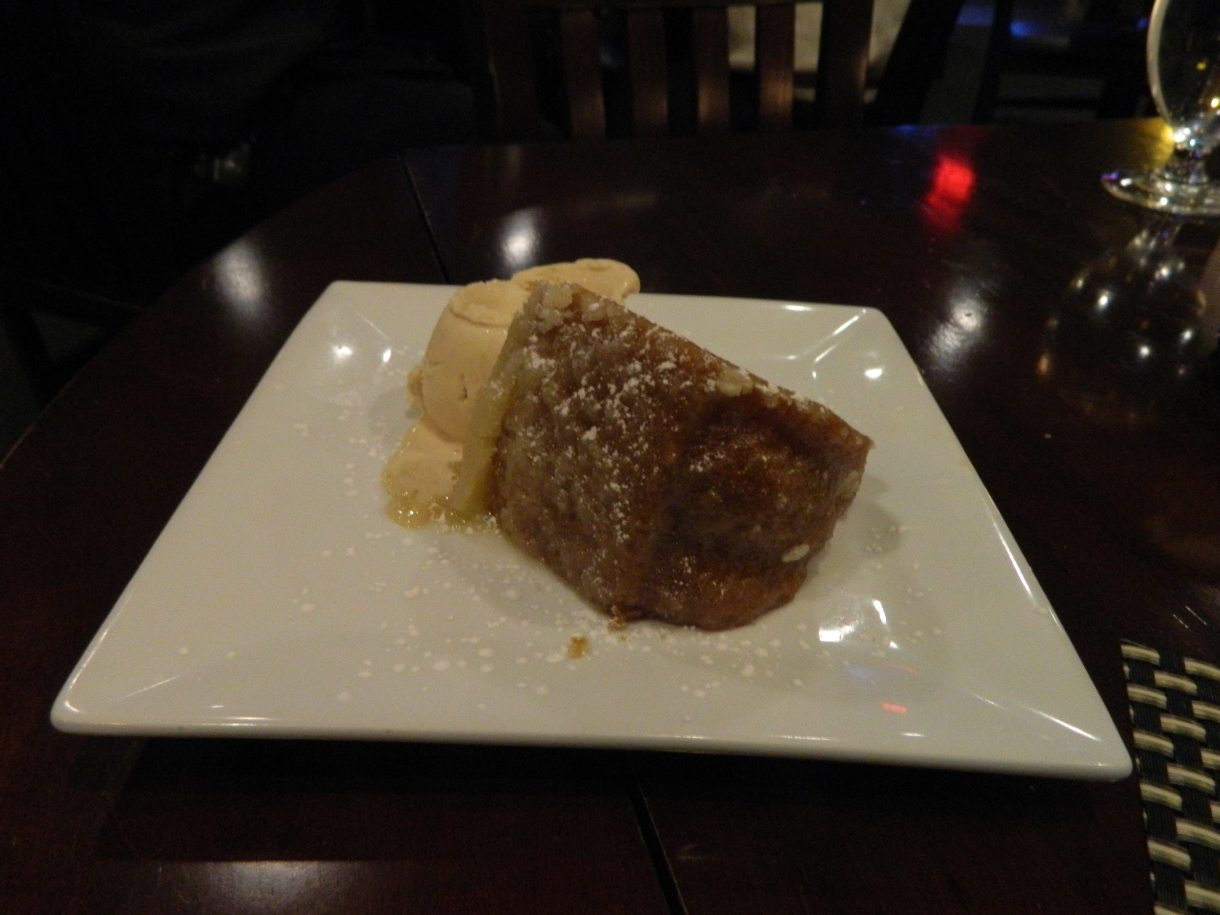 Black & Blue’s signature Butter cake dessert is well worth the calories.