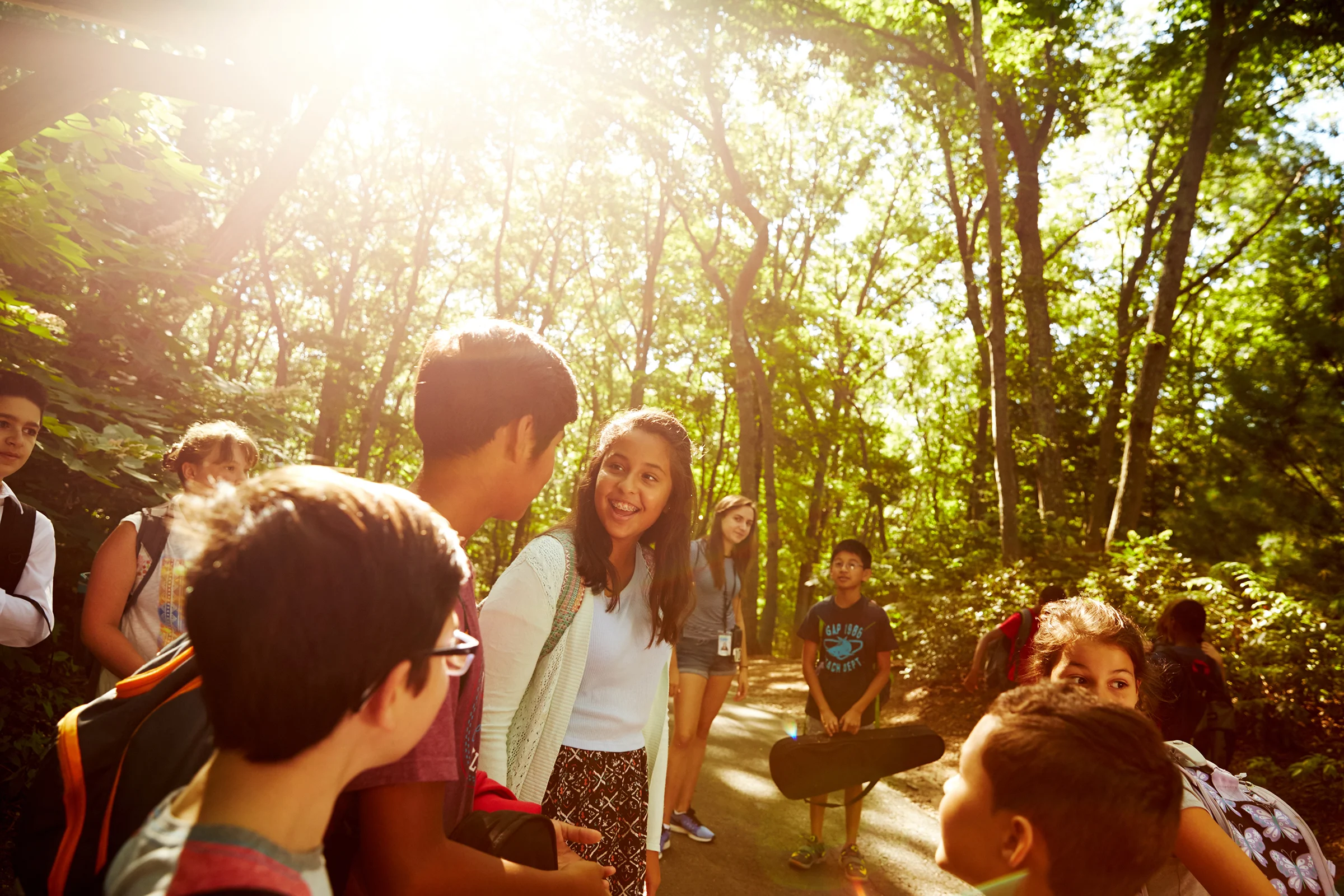 Since 1968, Usdan Summer Camp for the Arts in Wheatley Heights has offered children ages 4-18 the opportunity to develop their artistic ability while connecting with nature. Photo by Jason Varney