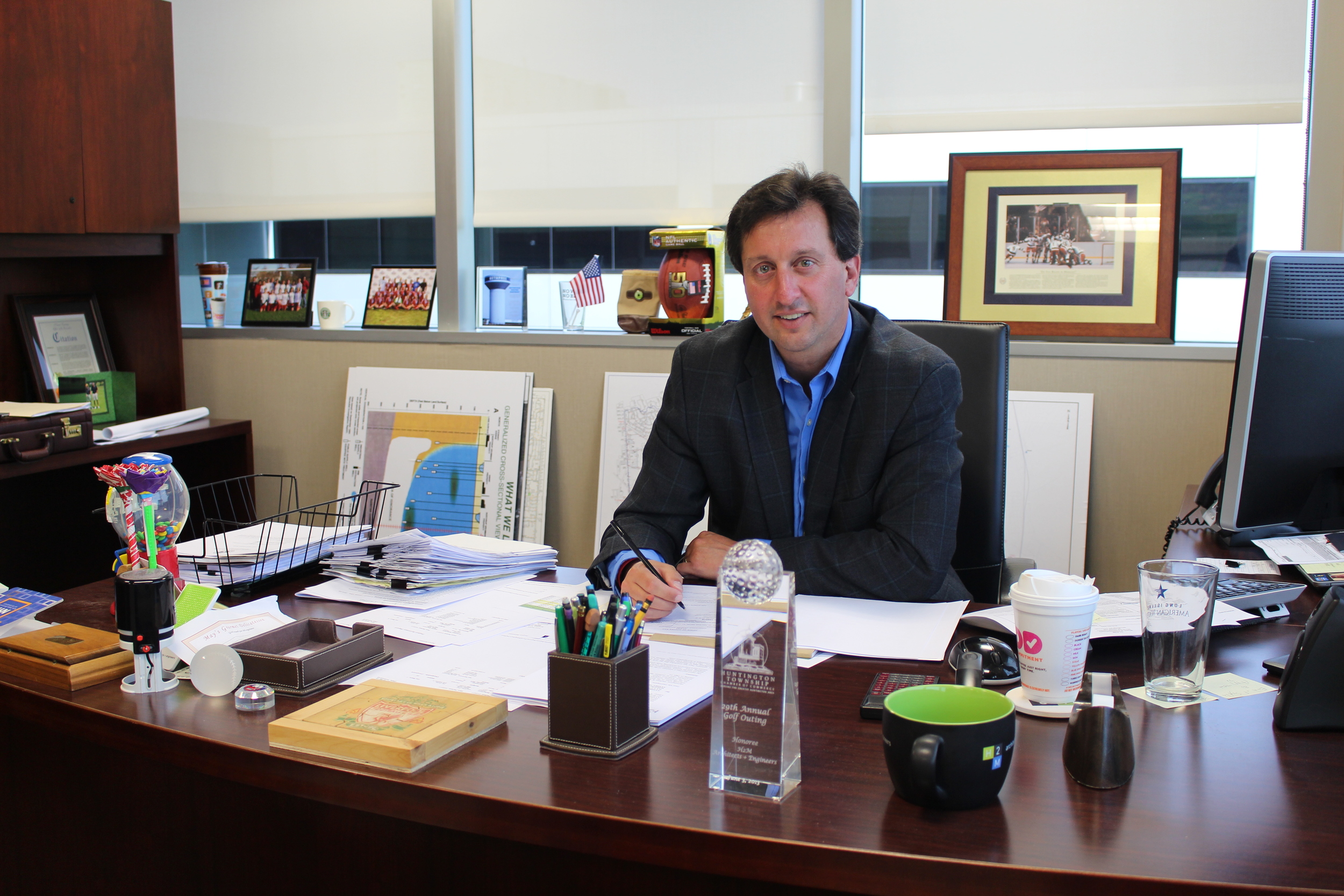 Rich Humann came to the H2M architects + engineers in 1987 as an intern. Today, he serves as CEO of the Melville-based firm.