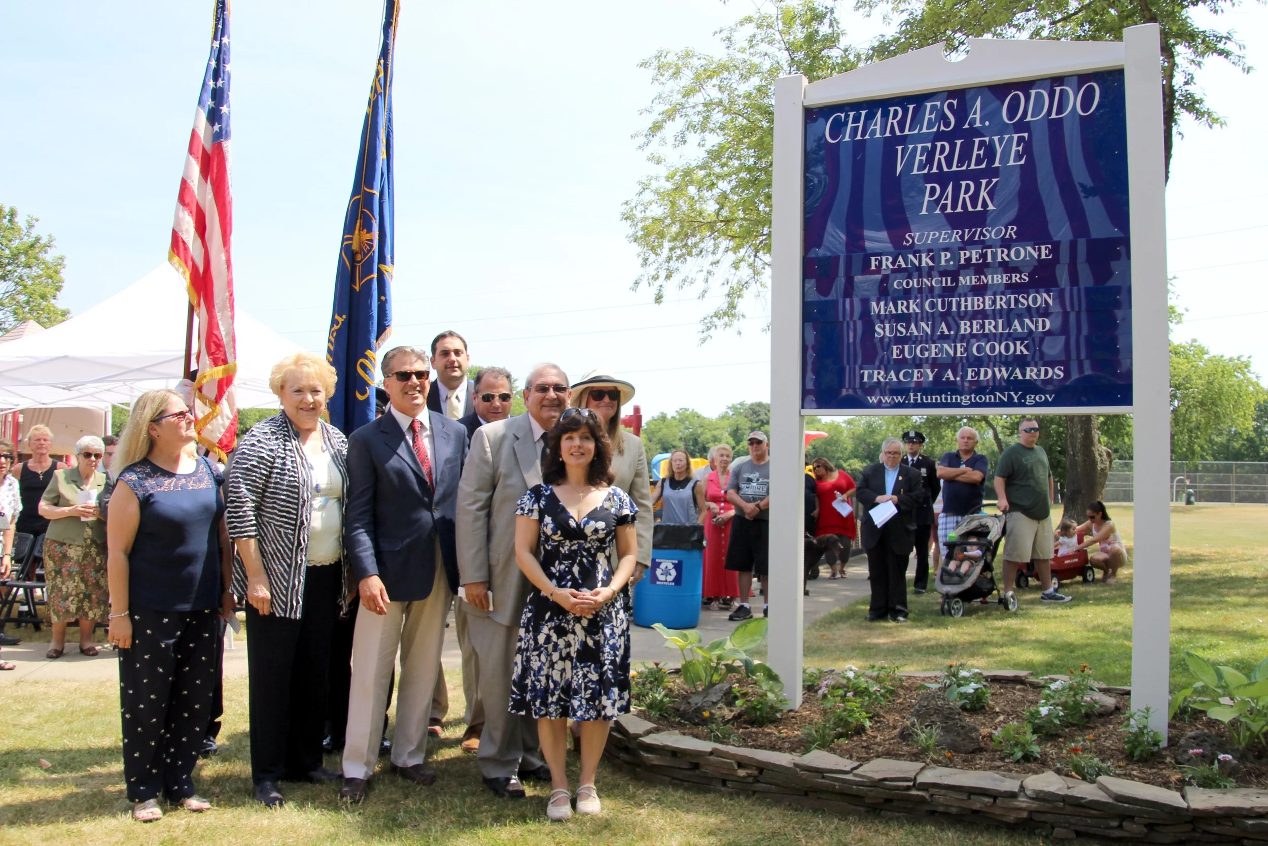 East Northport Park Dedicated To Cop Killed On Duty 