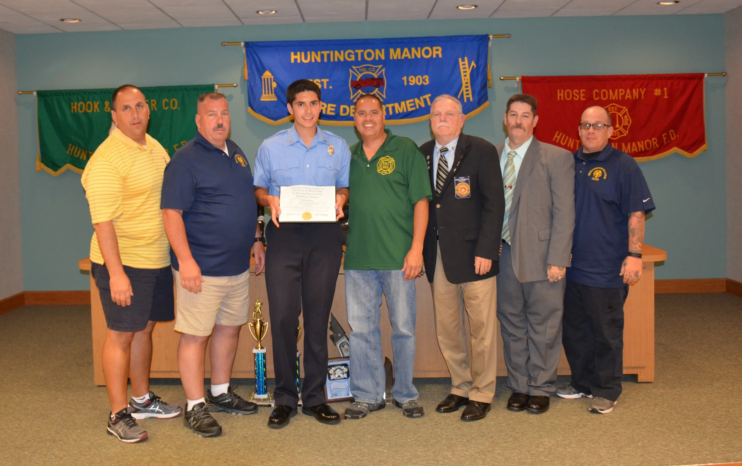 Junior Firefighter Earns $1.5K Scholarship