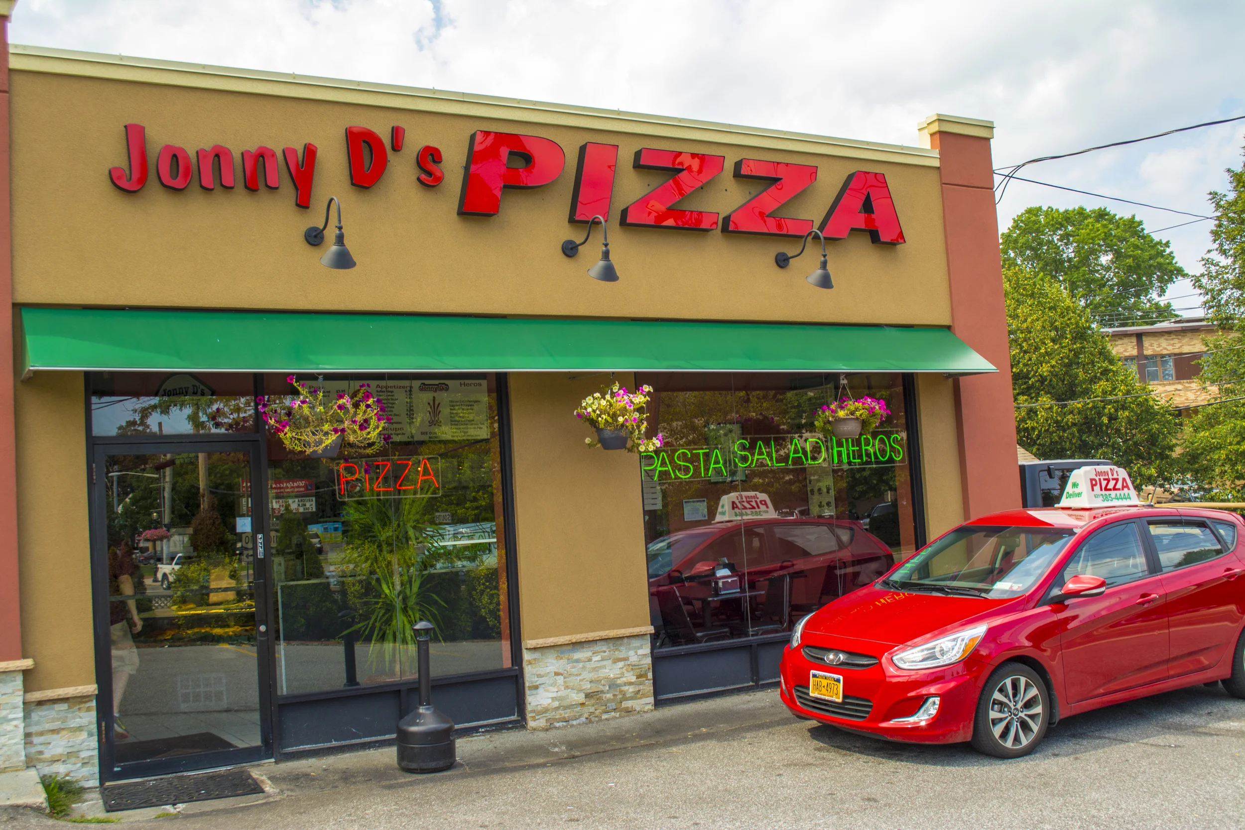 Jonny D’s Pizza is located at 946 New York Ave. in Huntington. A second location is also located at 91 Broadway Greenlawn.