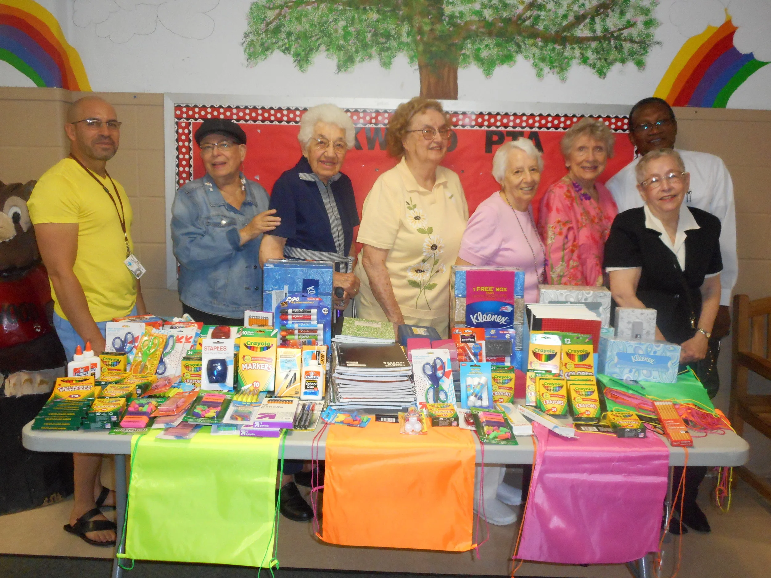Seniors Give Back To Local Schools