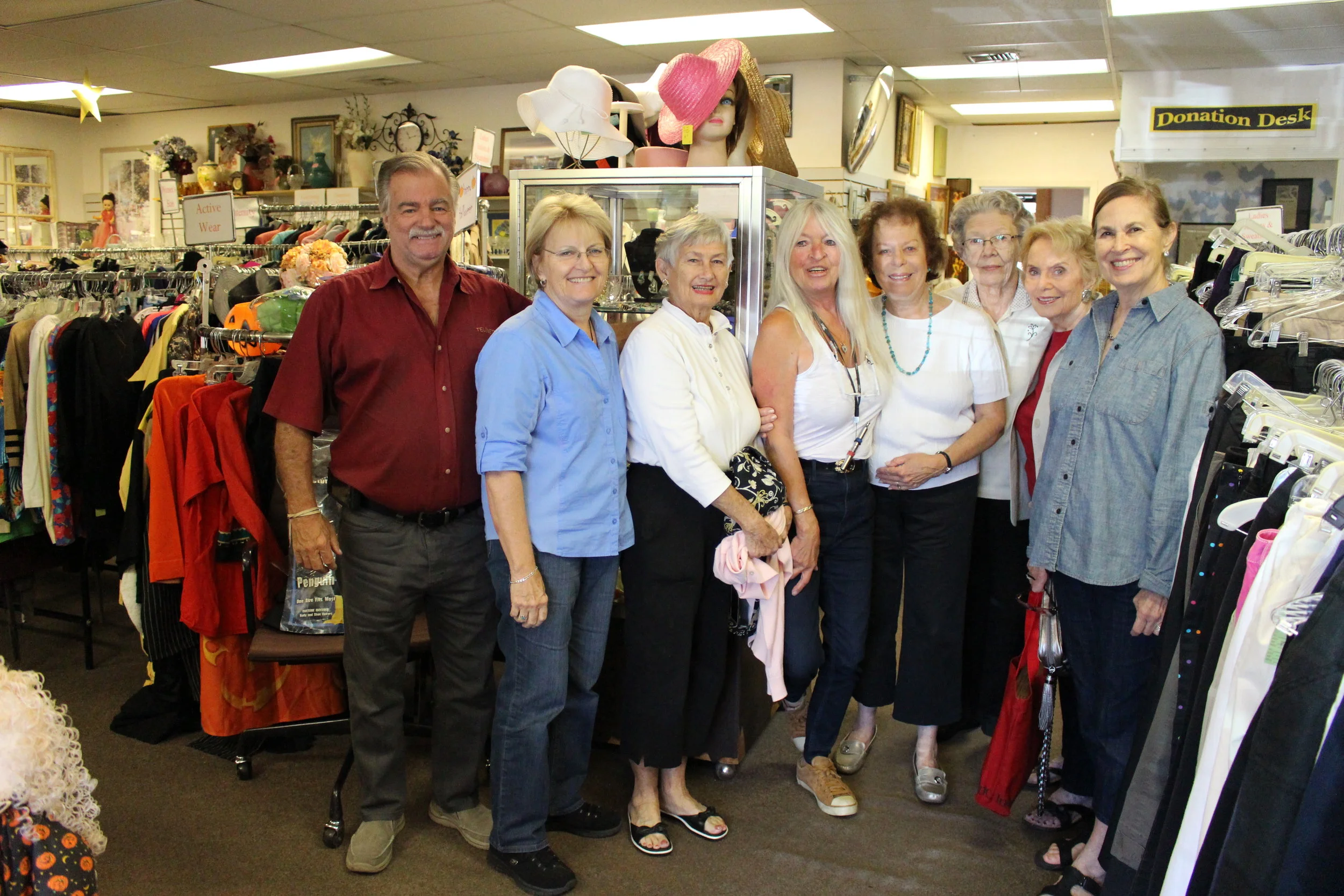 Long Islander News photos/Janee Law Community Thrift Shop has about 100 volunteers through six different agencies, CancerCare of Long Island, Family Service League, Visiting Nurse Service & Hospice, auxiliary of Huntington Hospital, Planned Parenthood and Daytop Village, Inc.