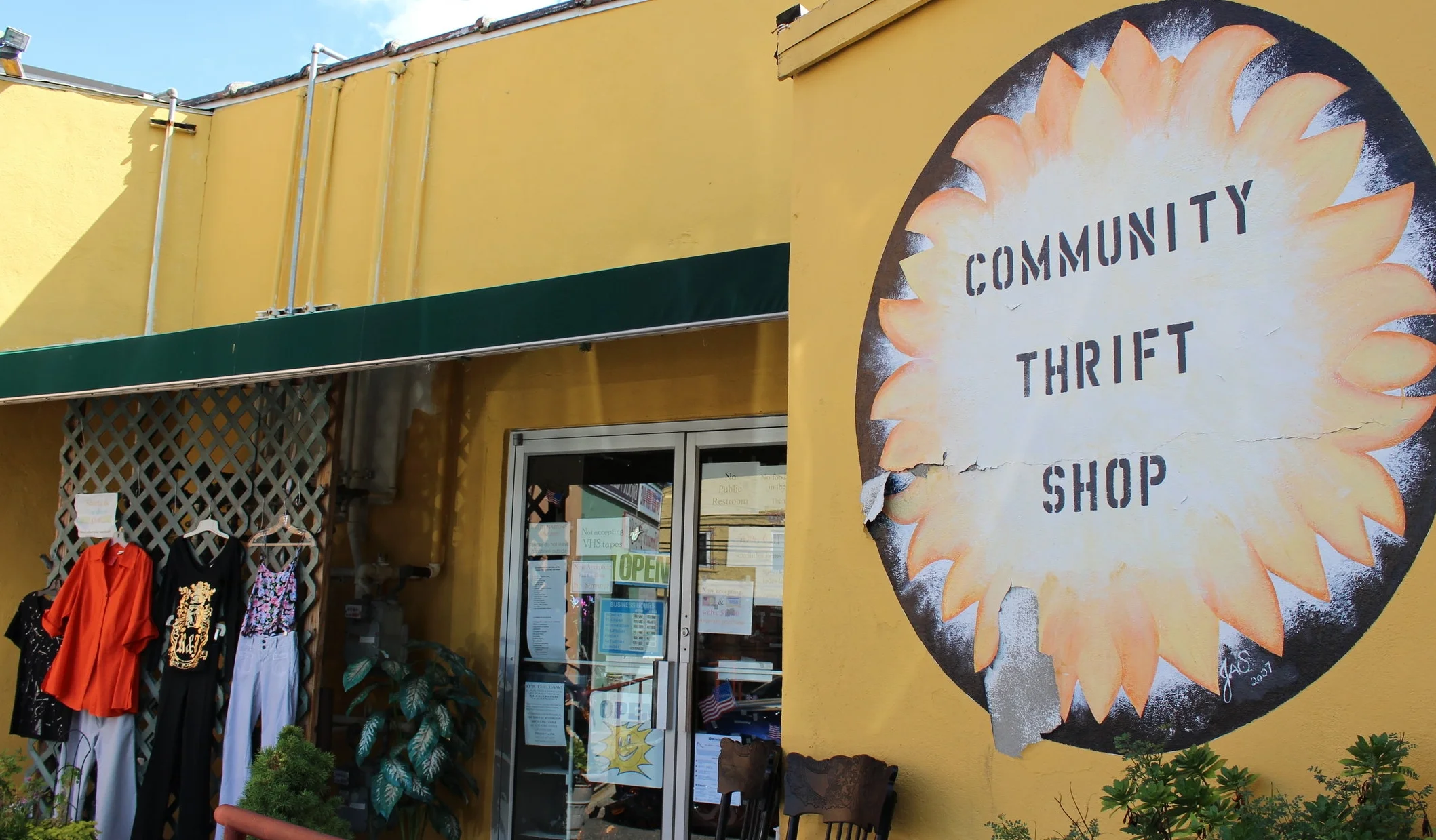Long Islander News photos/Janee Law The Community Thrift Shop in Huntington sells a variety of treasures from women’s and men's clothing and shoes, pocketbooks, picture frames, jewelry, books and more.