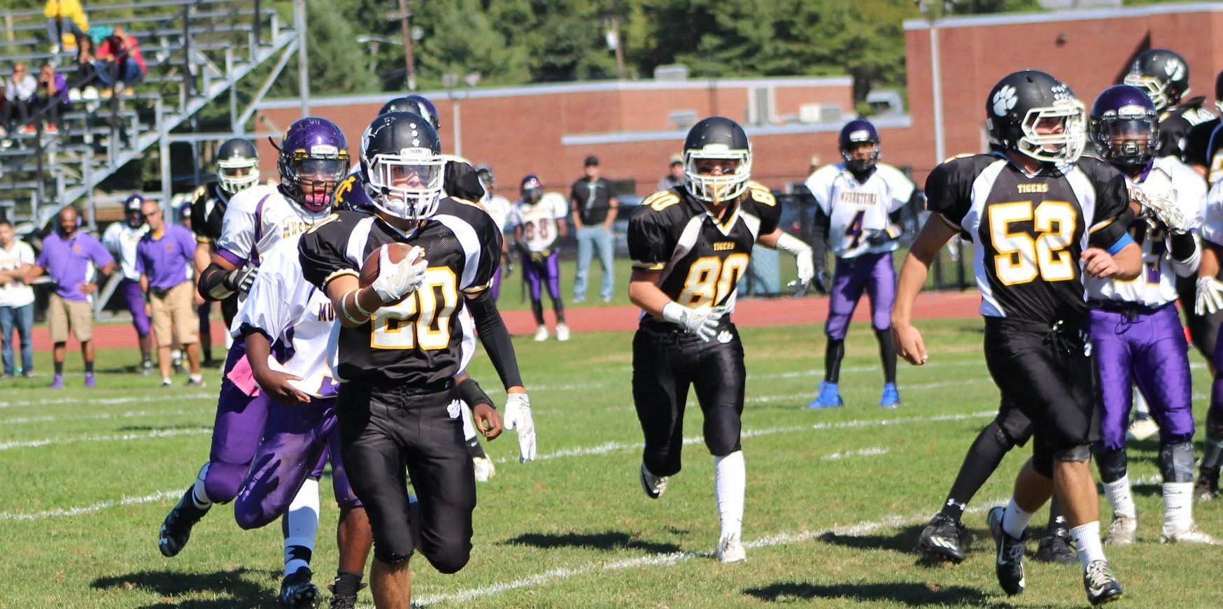 Tigers Roar To 38-Point Homecoming Win