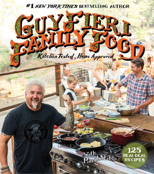 Guy Fieri, star of Food Network’s “Diners, Drive-Ins and Dives,” is set to sign copies of his new cookbook, “Guy Fieri Family Food,” in Huntington village on Wednesday.