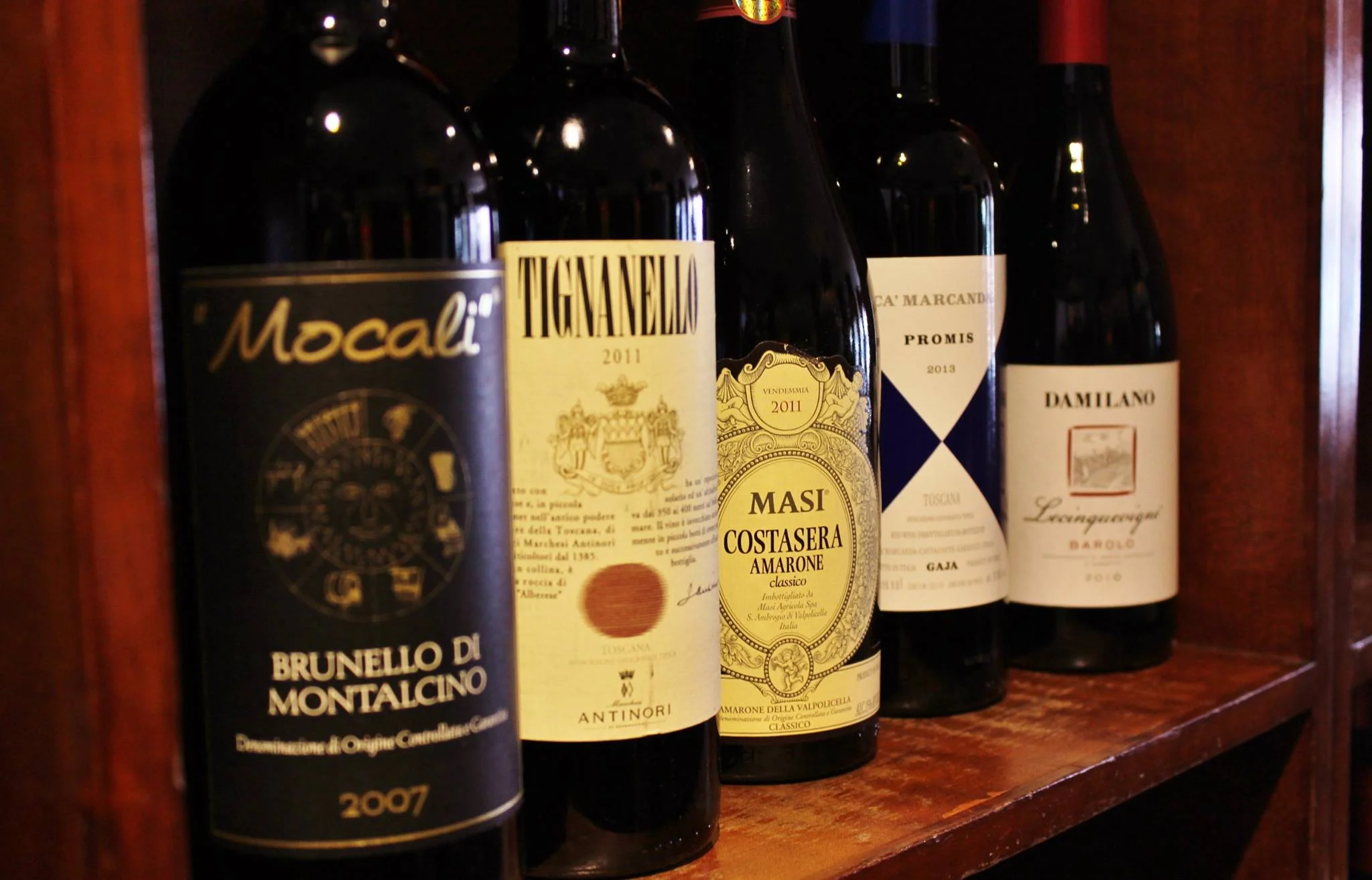 Take 30 percent off bottles of wine at Jonathan's Ristorante on Sundays and Thursdays.