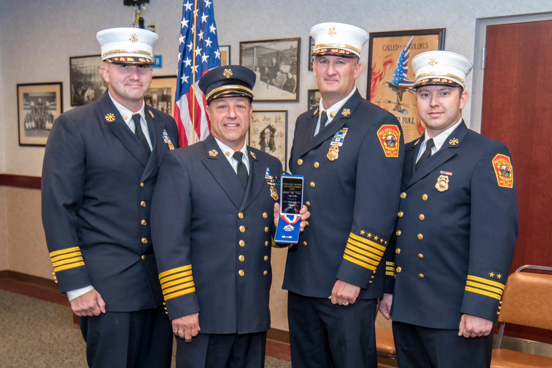 Former Fire Chiefs Honored For Service