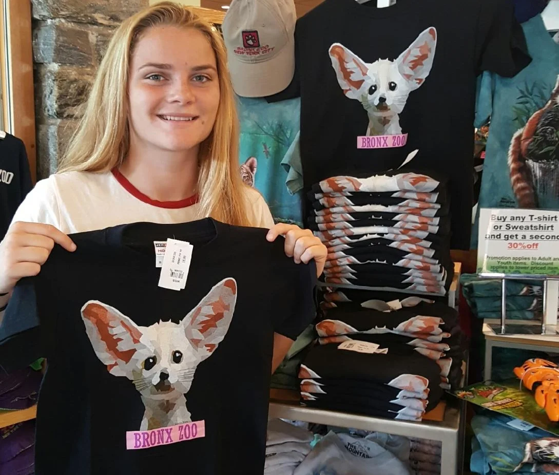High Schooler Designs T-Shirts For Children