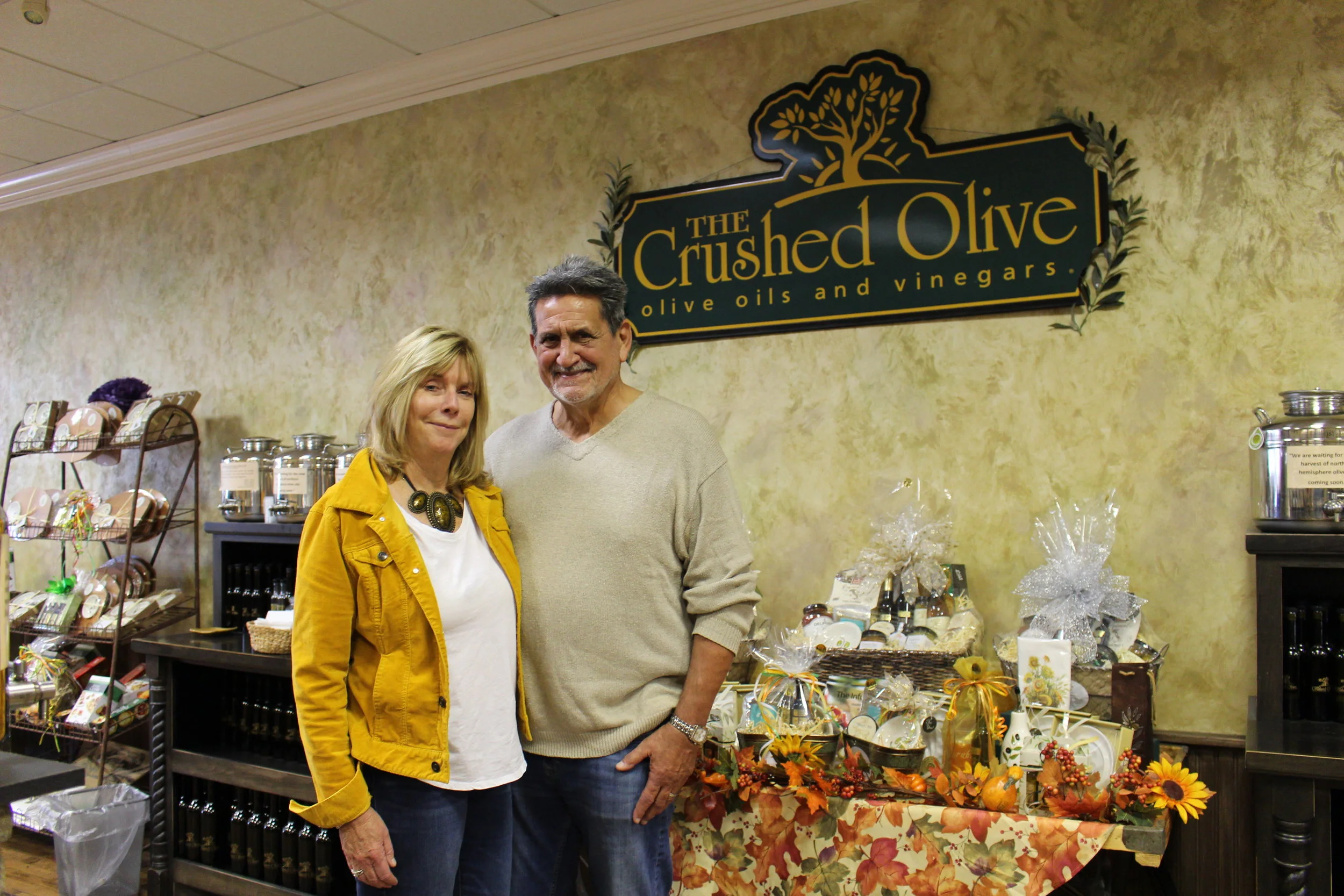 Mona and Bob Rossero, owners of The Crushed Olive, have been expanding their business on Long Island ever since they opened their Huntington location in 2011.