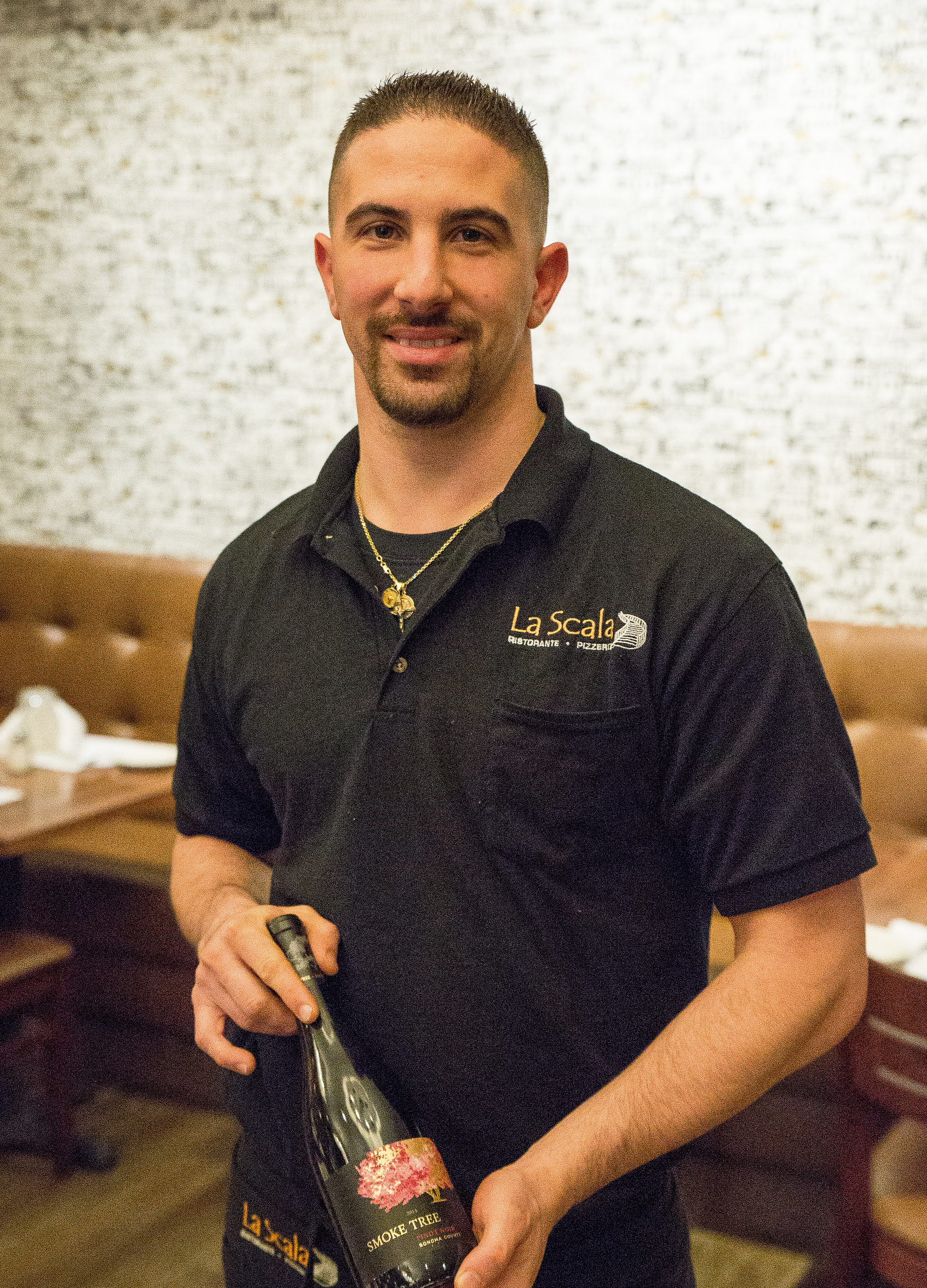 Christopher Castelli started at La Scala restaurant in 2003 as a busboy and dedicated himself as he worked his way up to being a co-owner.