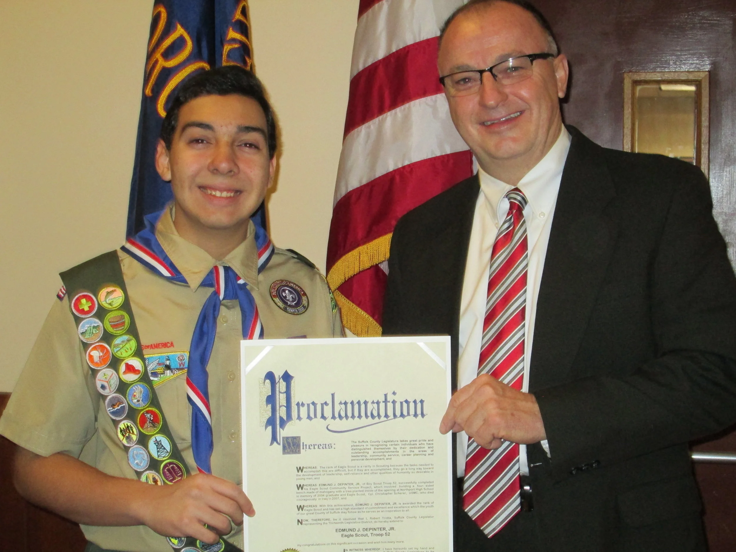 Eagle Scout’s Project Pays Homage To Fallen Marine