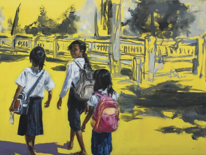  “The Walk,” by Ava Xu, of Cold Spring Harbor High School. 