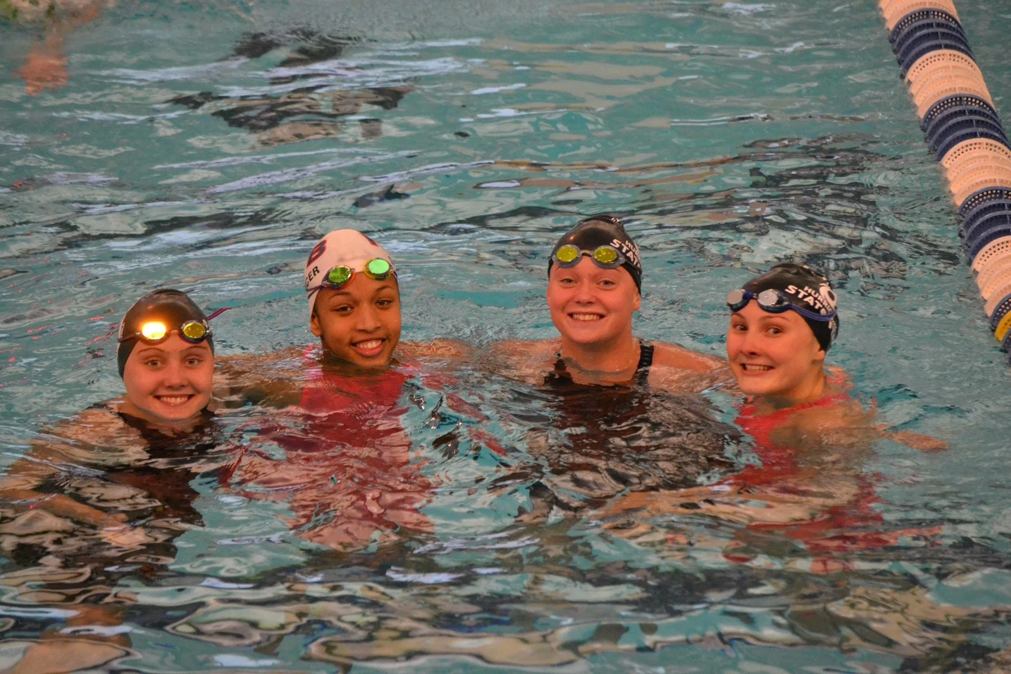 Teen Sets Swim Record