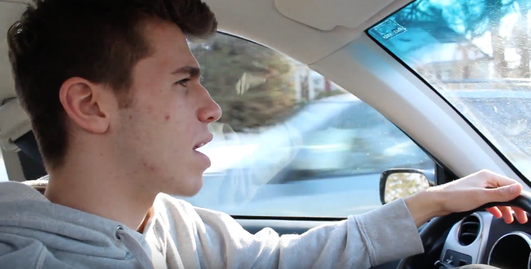 Student Promotes Safe Driving, Wins Contest
