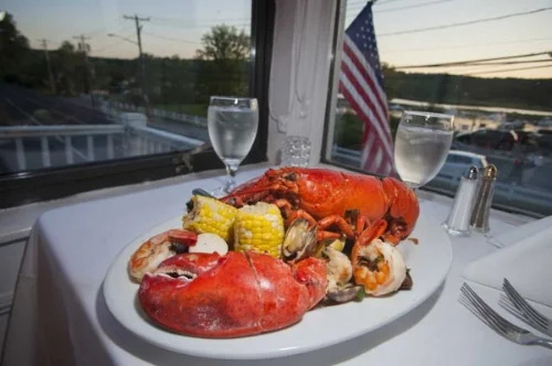 Harbor Mist in Cold Spring Harbor offers a lobster special on Wednesdays and Thursdays.