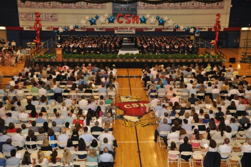   Photos by Christine Oswald  Cold Spring Harbor High School held its graduation ceremony on Sunday, as 176 students of the 2017 class said their final good-byes at Cold Spring Harbor. 